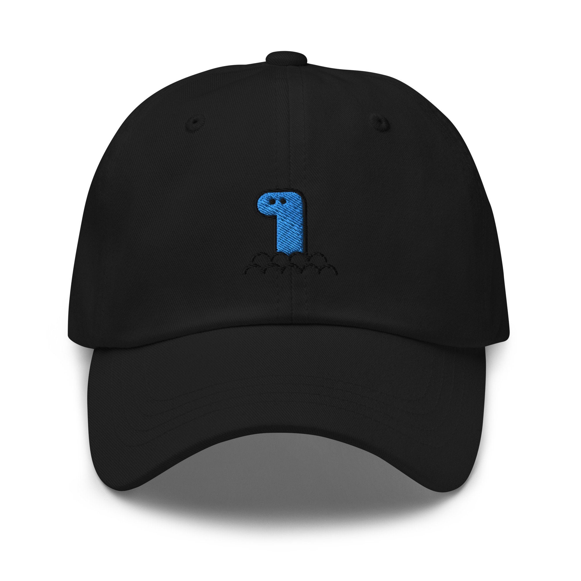Sea Monster Embroidered Dad Hat