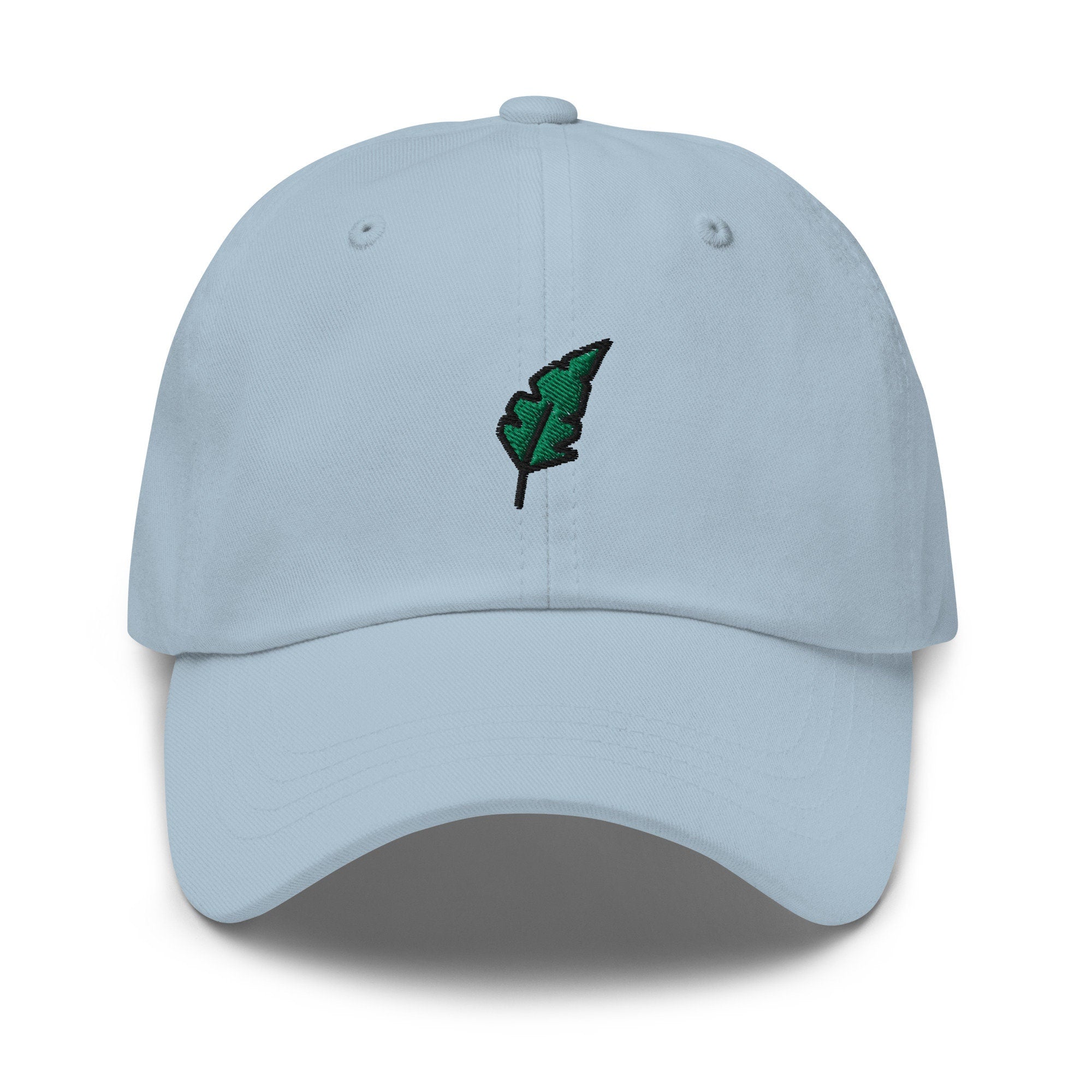 Tropical Leaf Embroidered Dad Hat