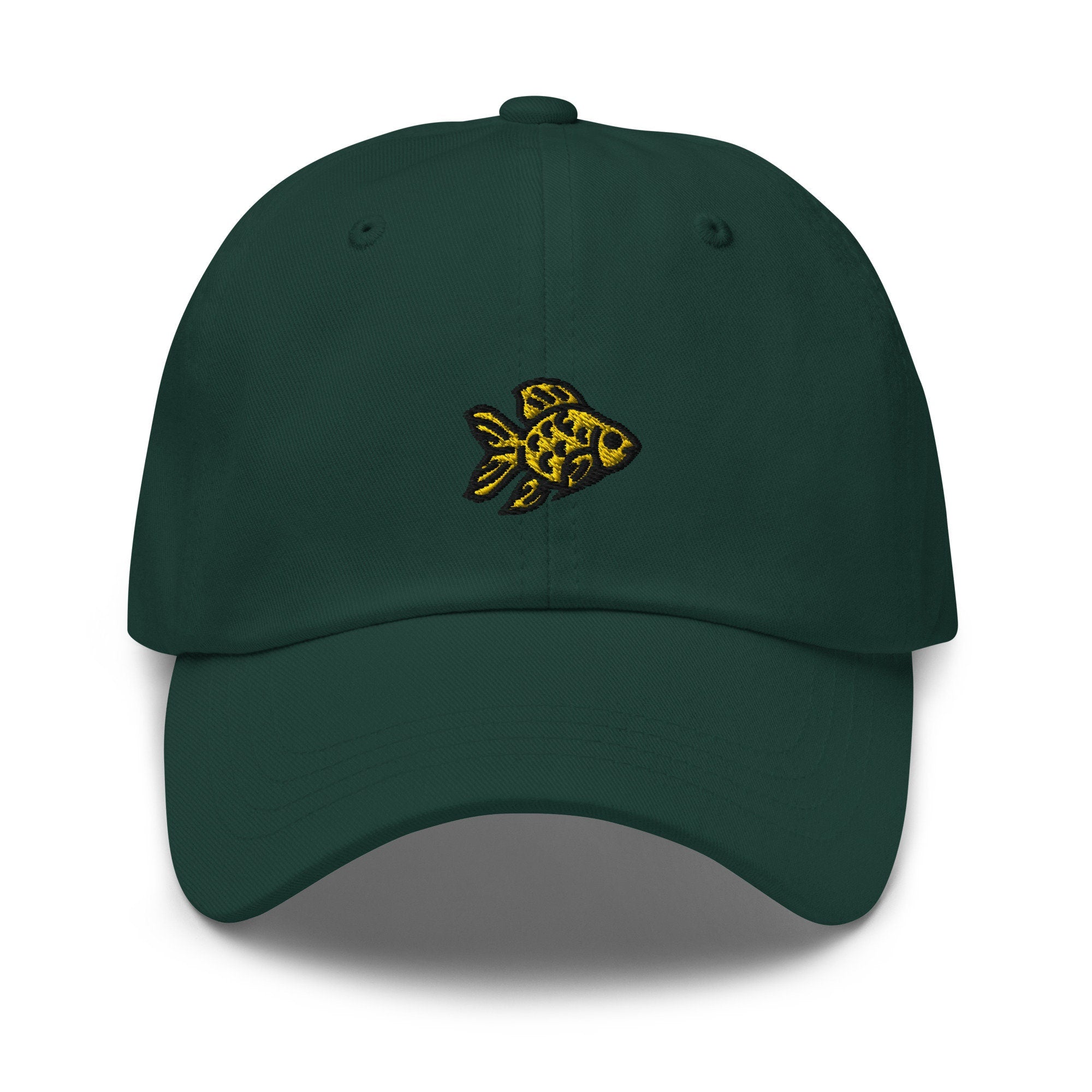 Goldfish Embroidered Dad Hat