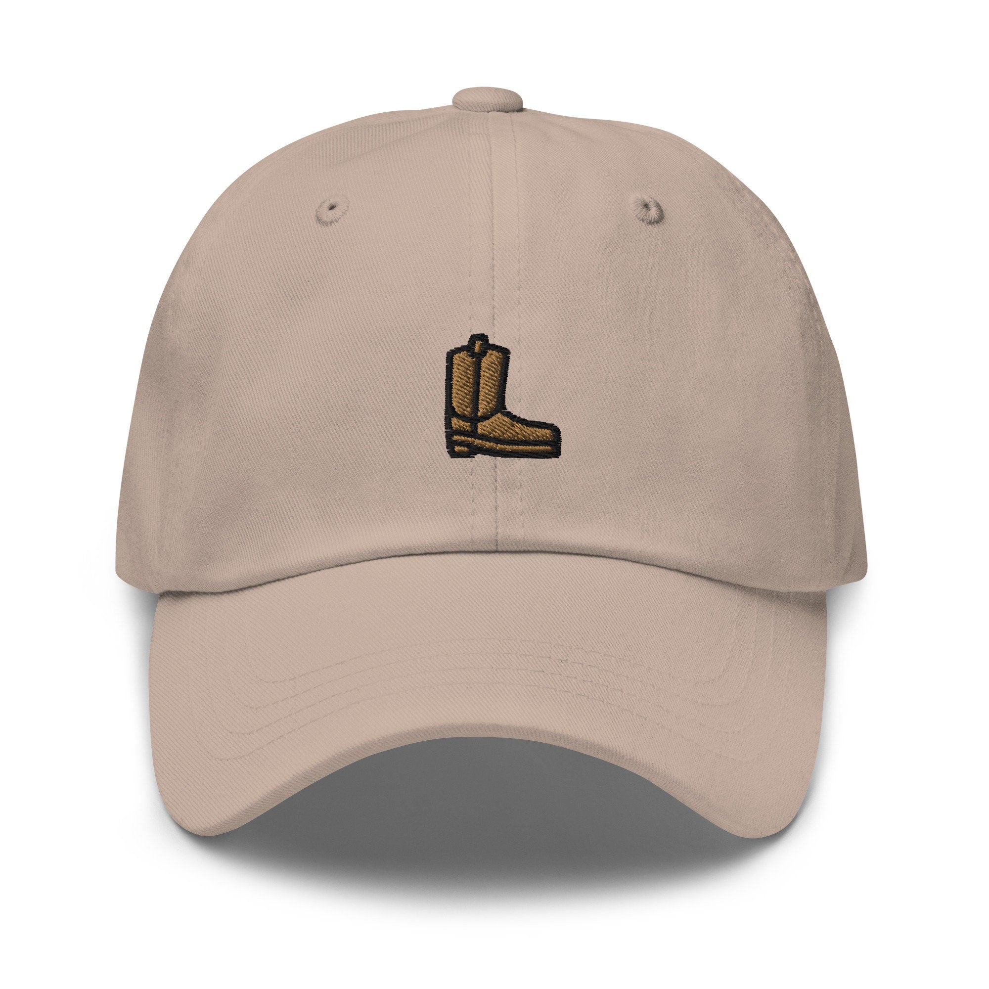 Cowboy Boot Embroidered Dad Hat