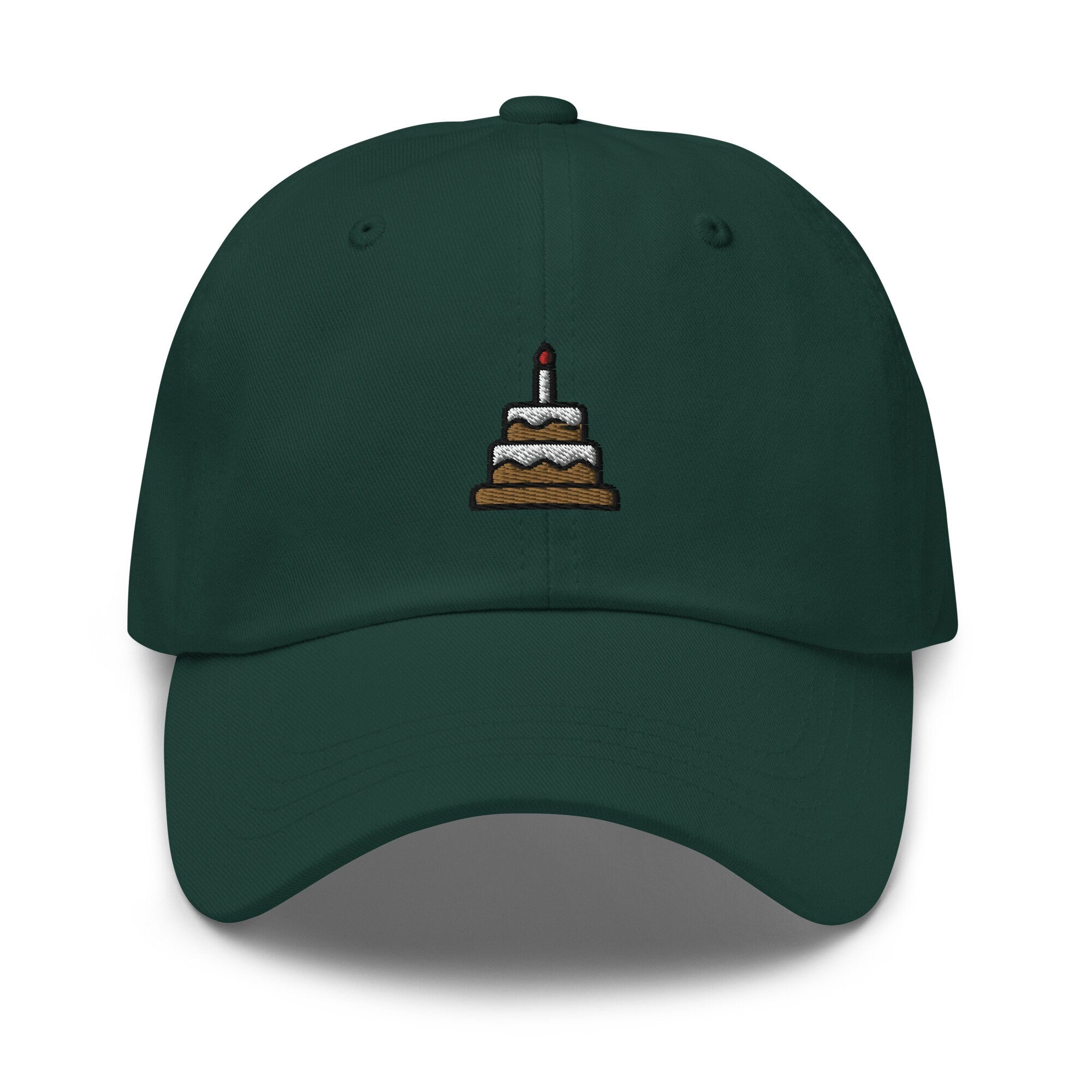 Birthday Cake Embroidered Dad Hat