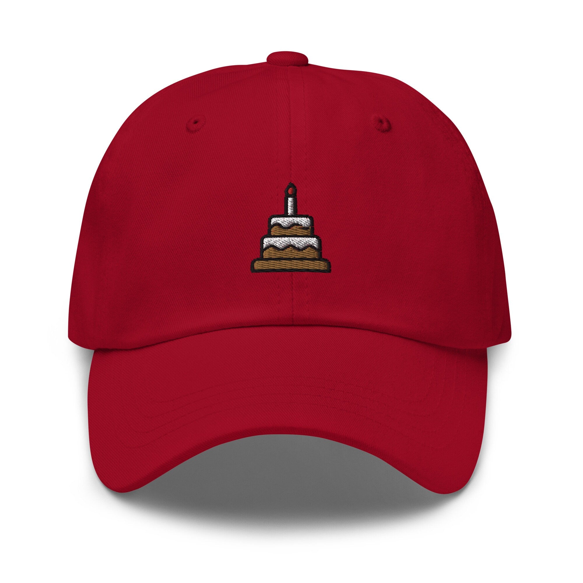 Birthday Cake Embroidered Dad Hat