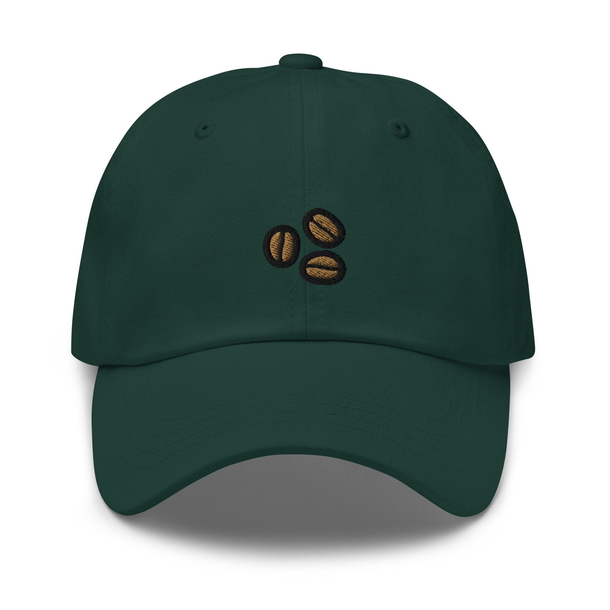 Coffee Beans Embroidered Dad Hat