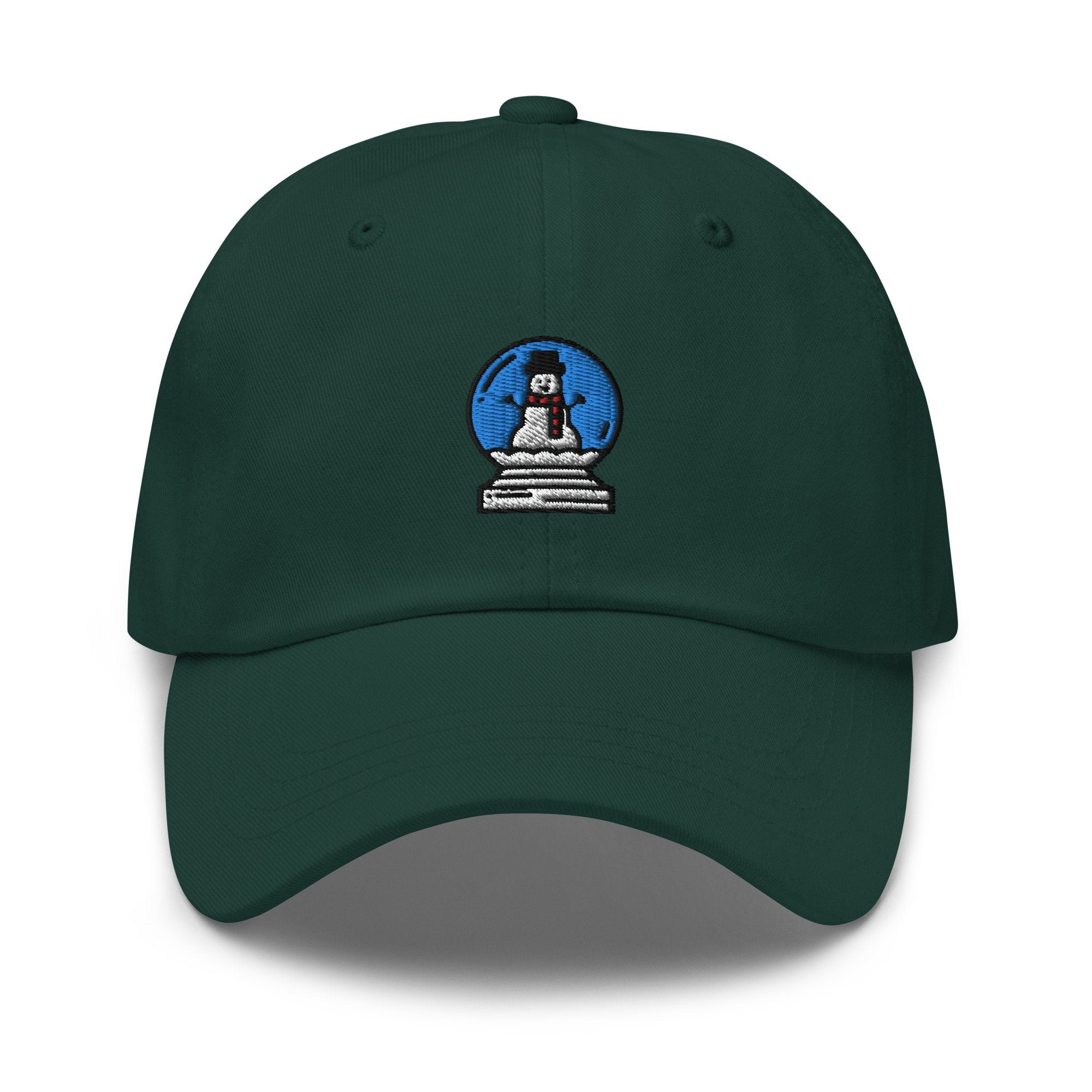 Snowglobe Embroidered Dad Hat