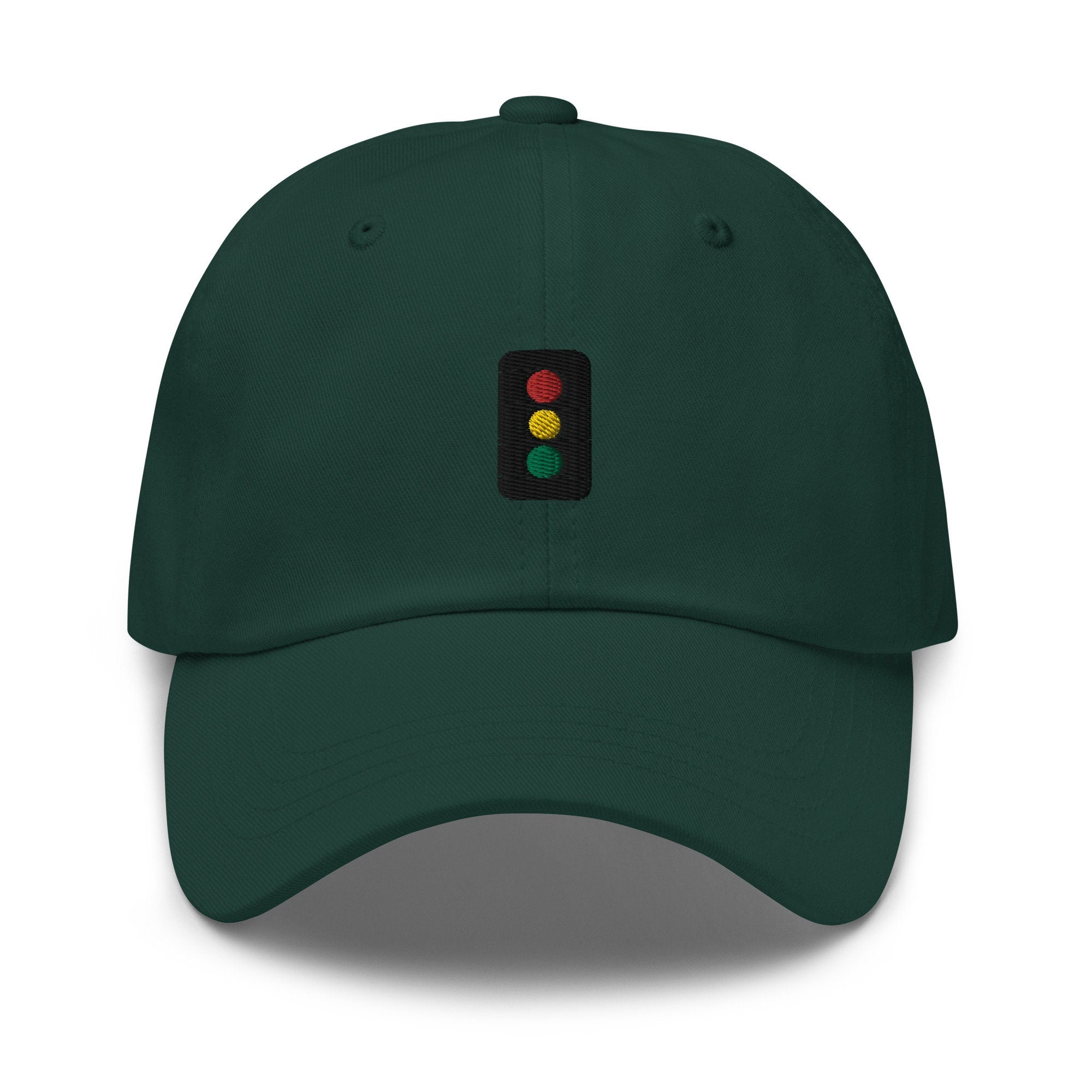 Traffic Light Embroidered Dad Hat