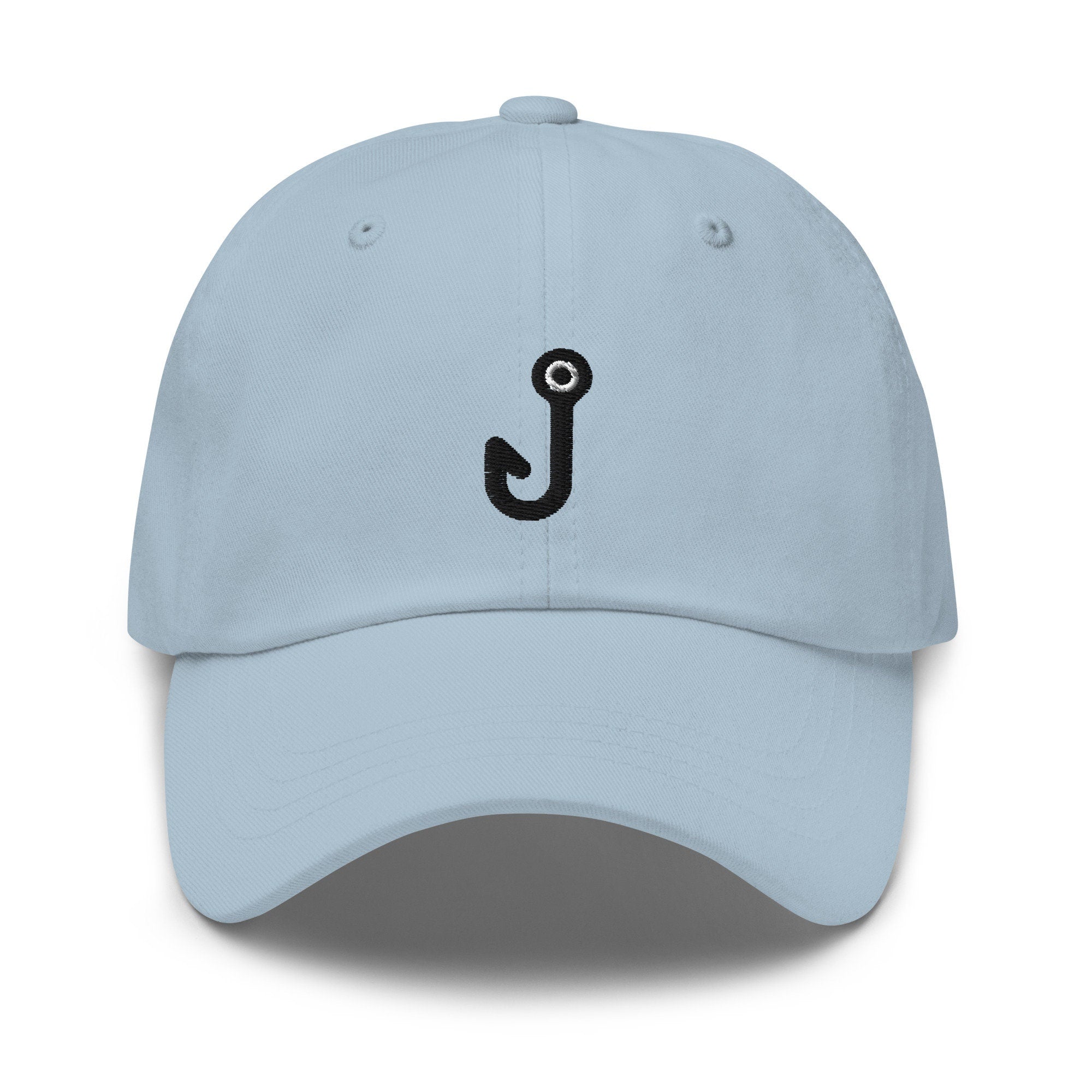 Fishing Hook Embroidered Dad Hat