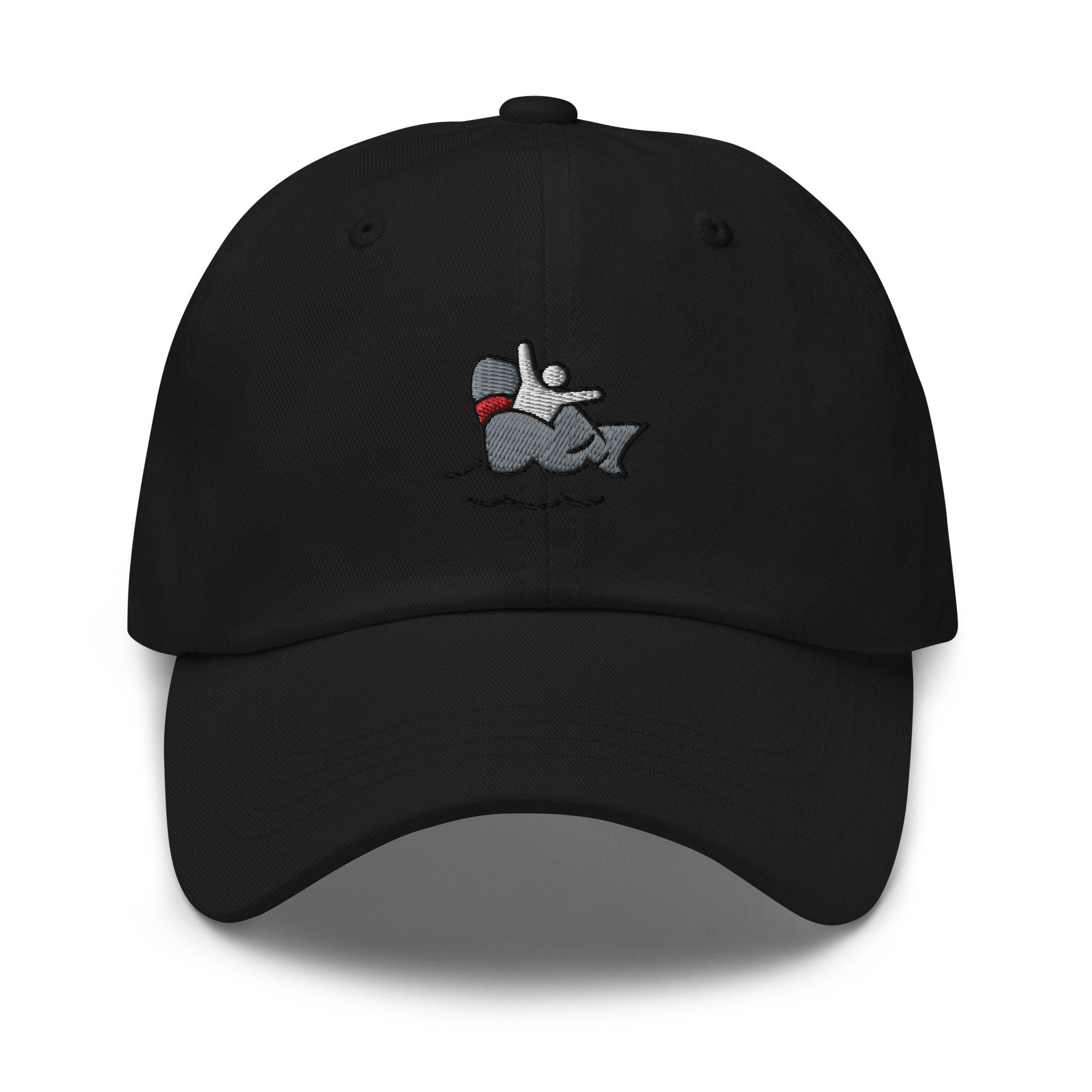 Shark Attack Embroidered Dad Hat