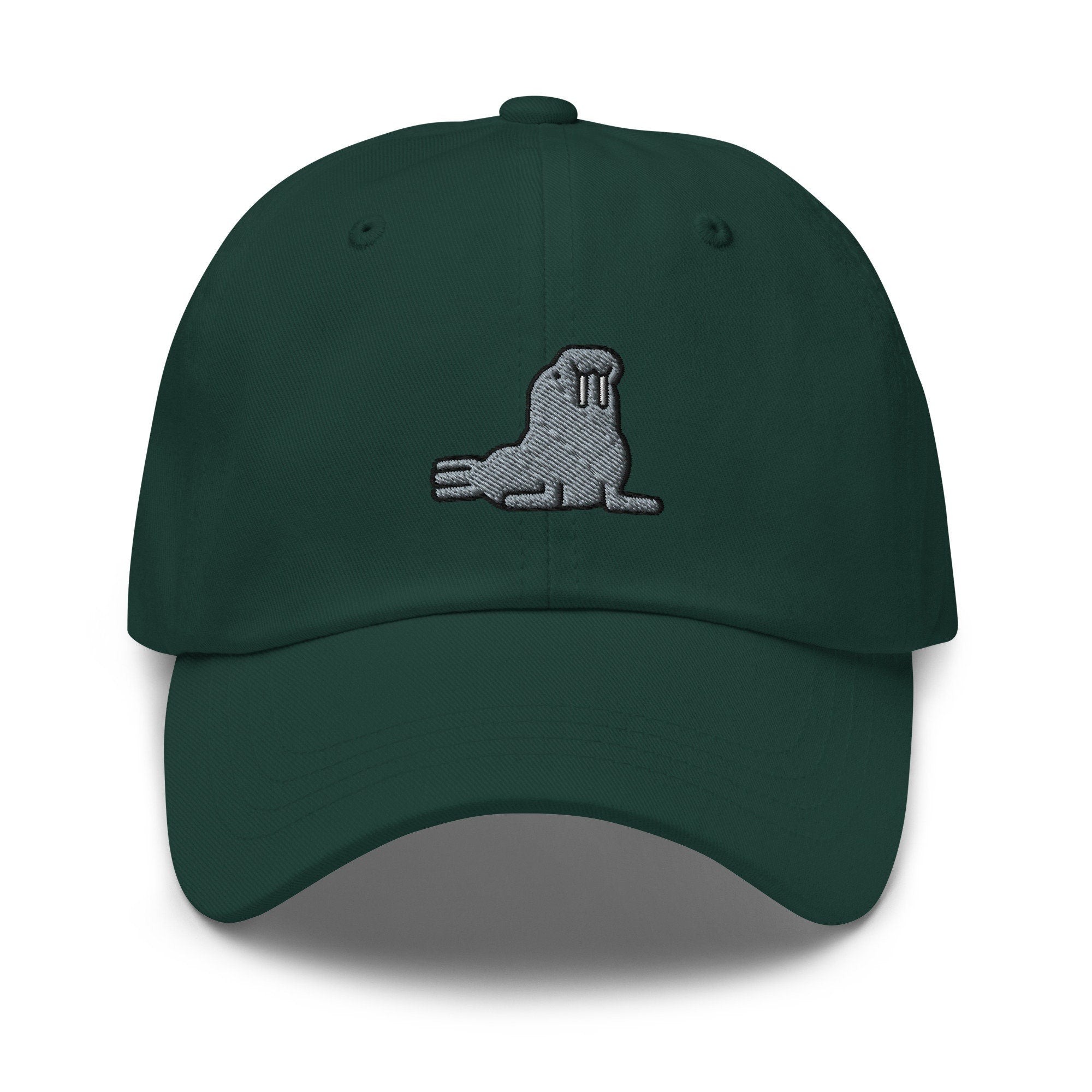 Walrus Embroidered Dad Hat