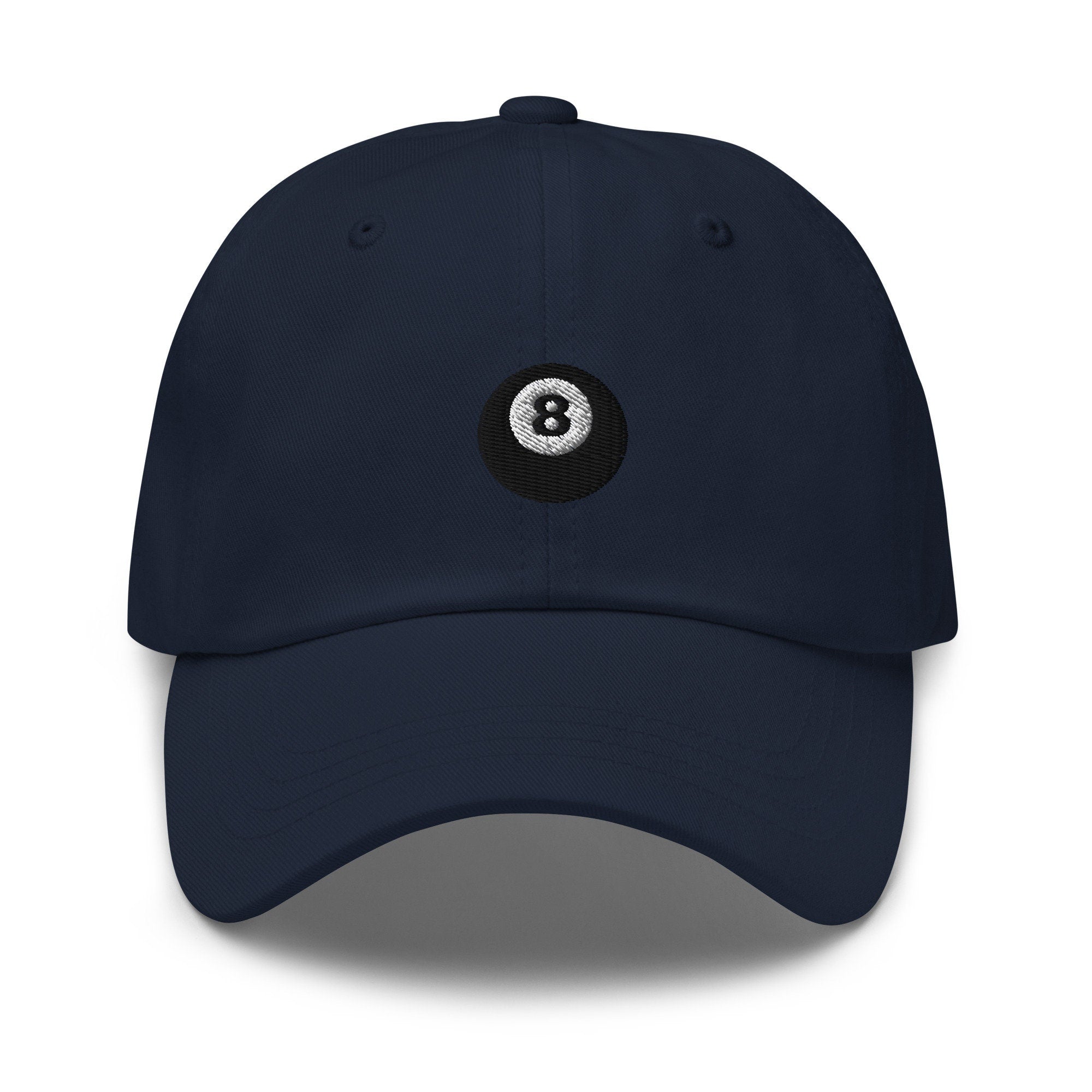 Eight Ball Embroidered Dad Hat