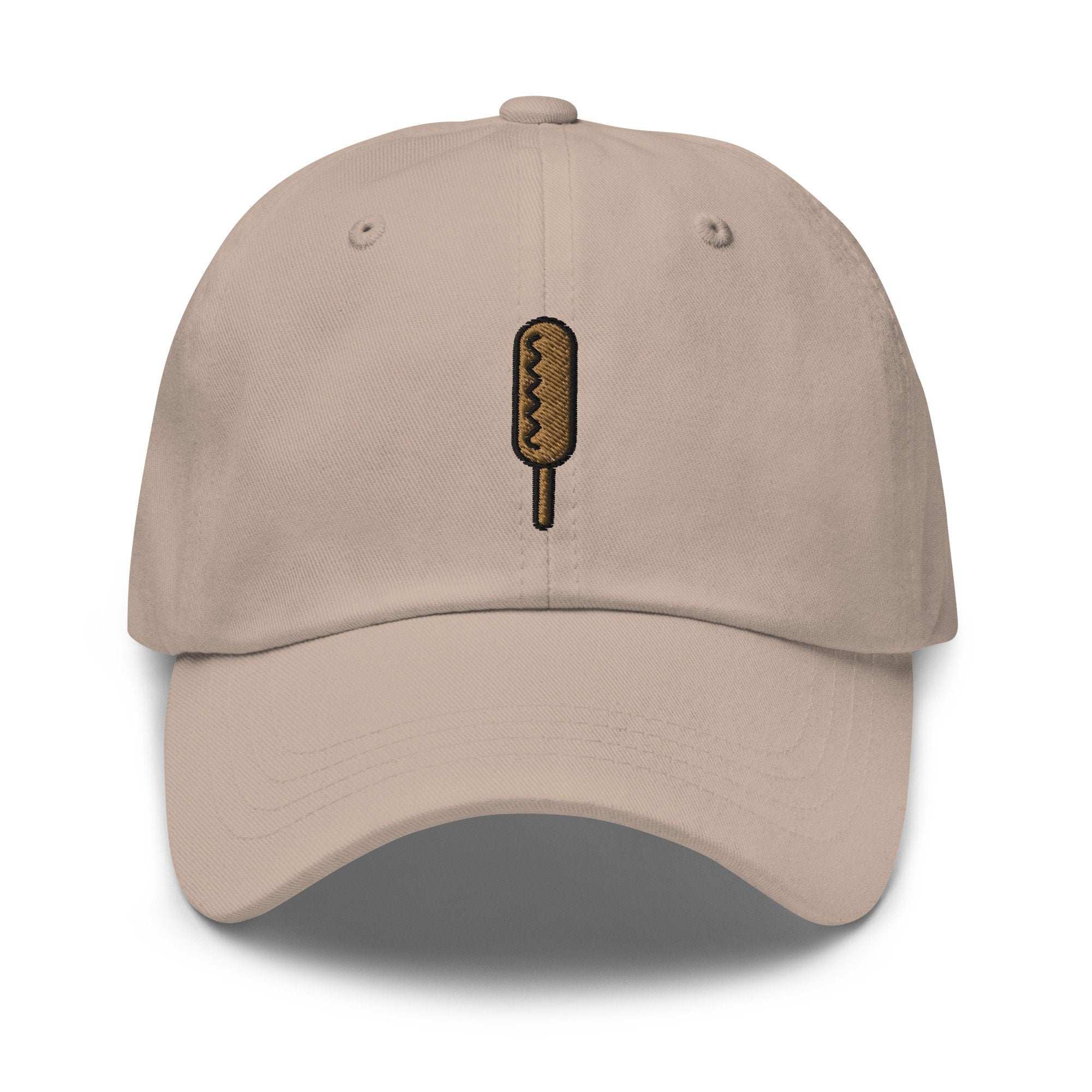 Corn Dog Embroidered Dad Hat
