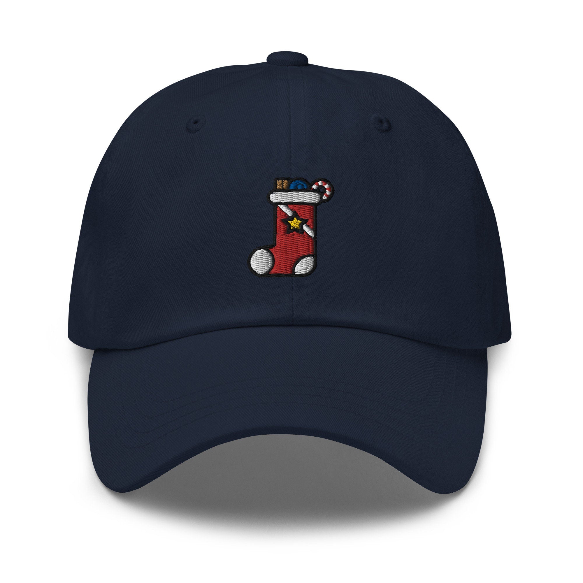 Stocking Embroidered Dad Hat