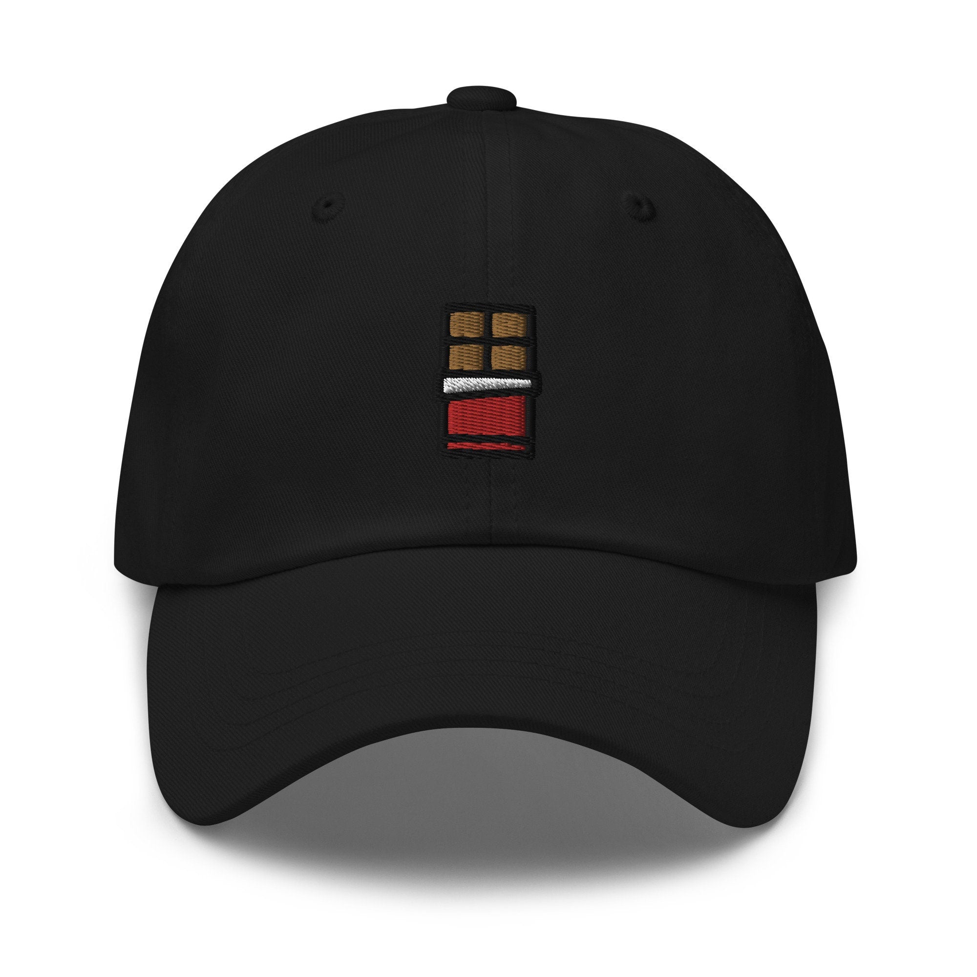 Chocolate Embroidered Dad Hat