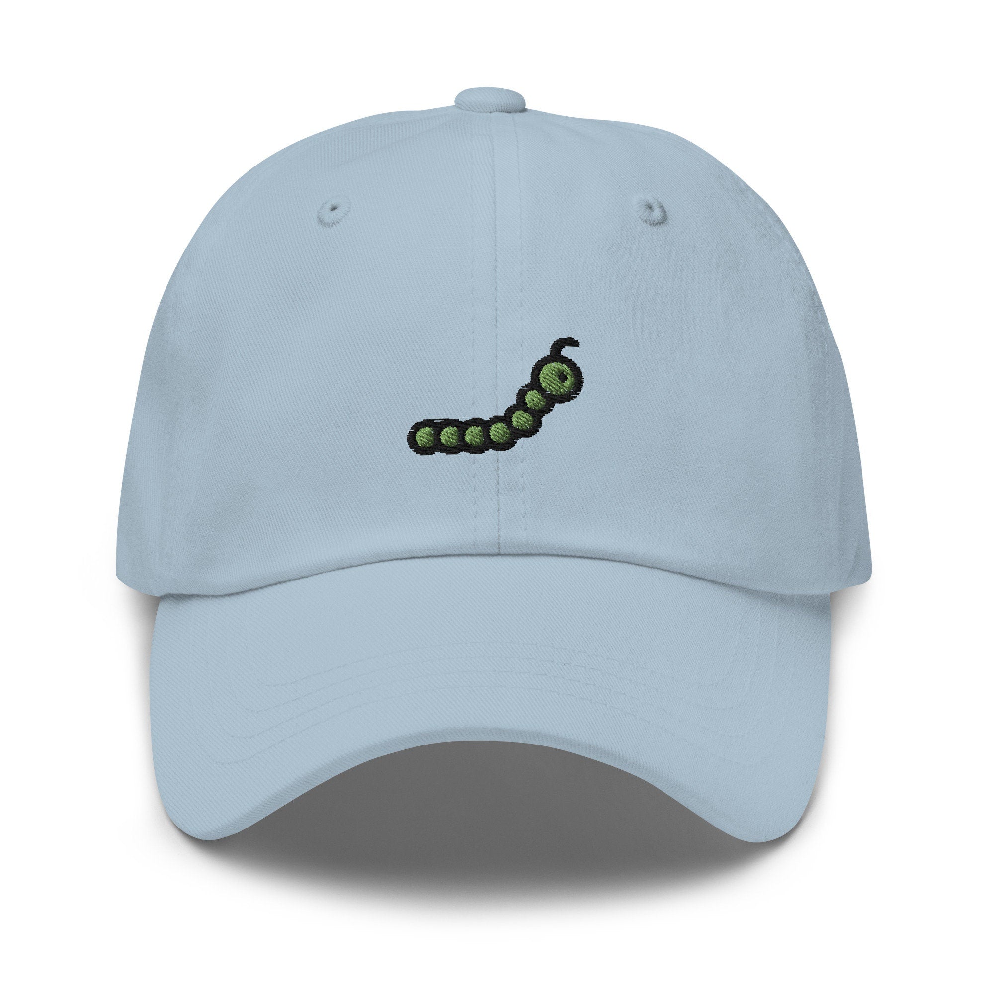 Caterpillar Embroidered Dad Hat
