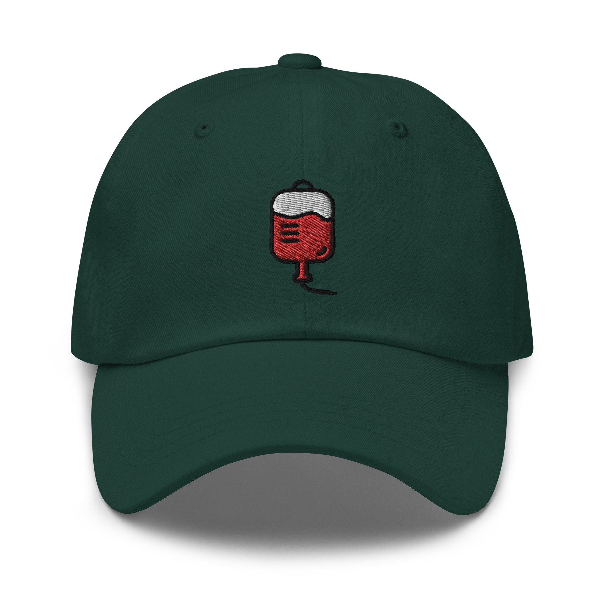 Blood Bag Embroidered Dad Hat