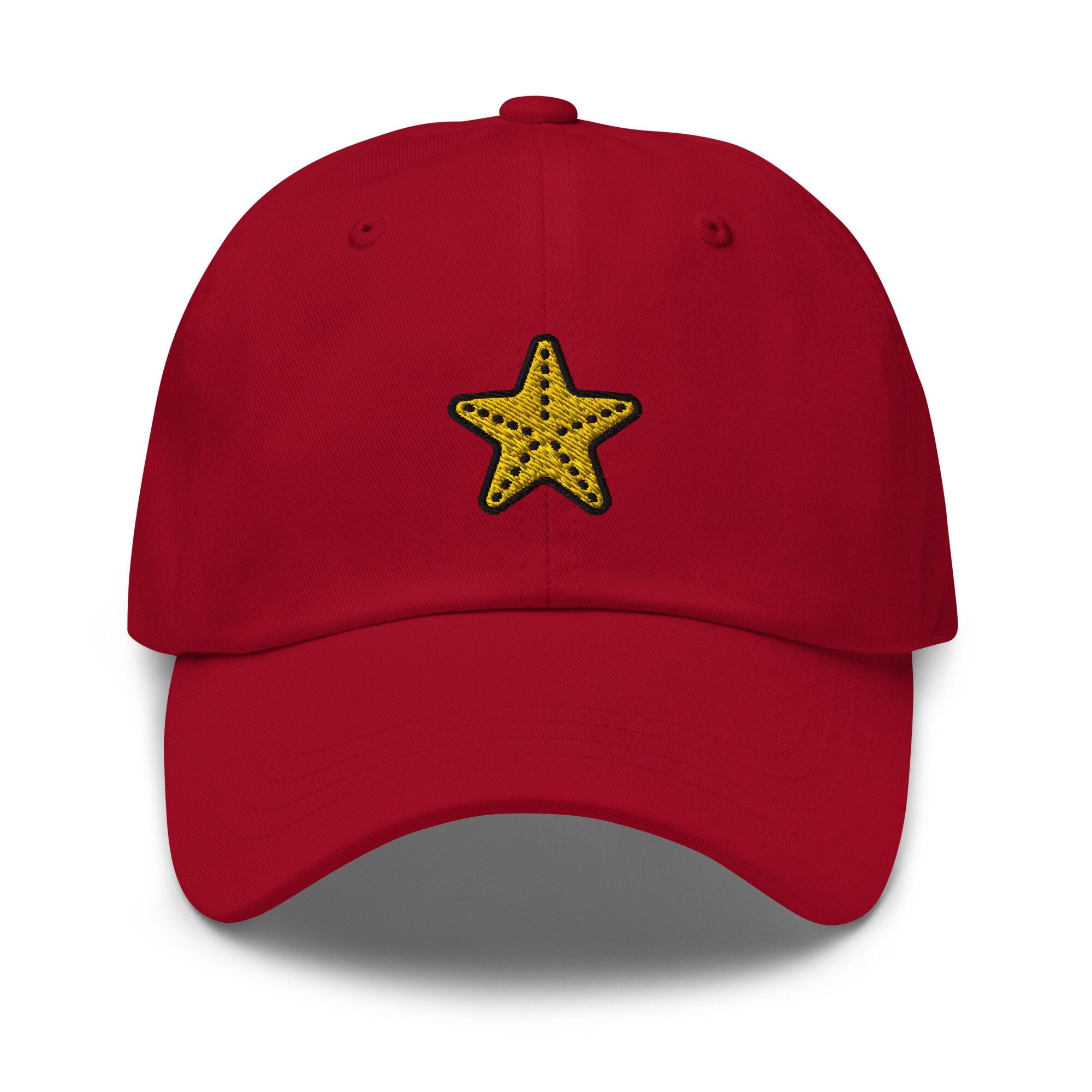 Starfish Embroidered Dad Hat