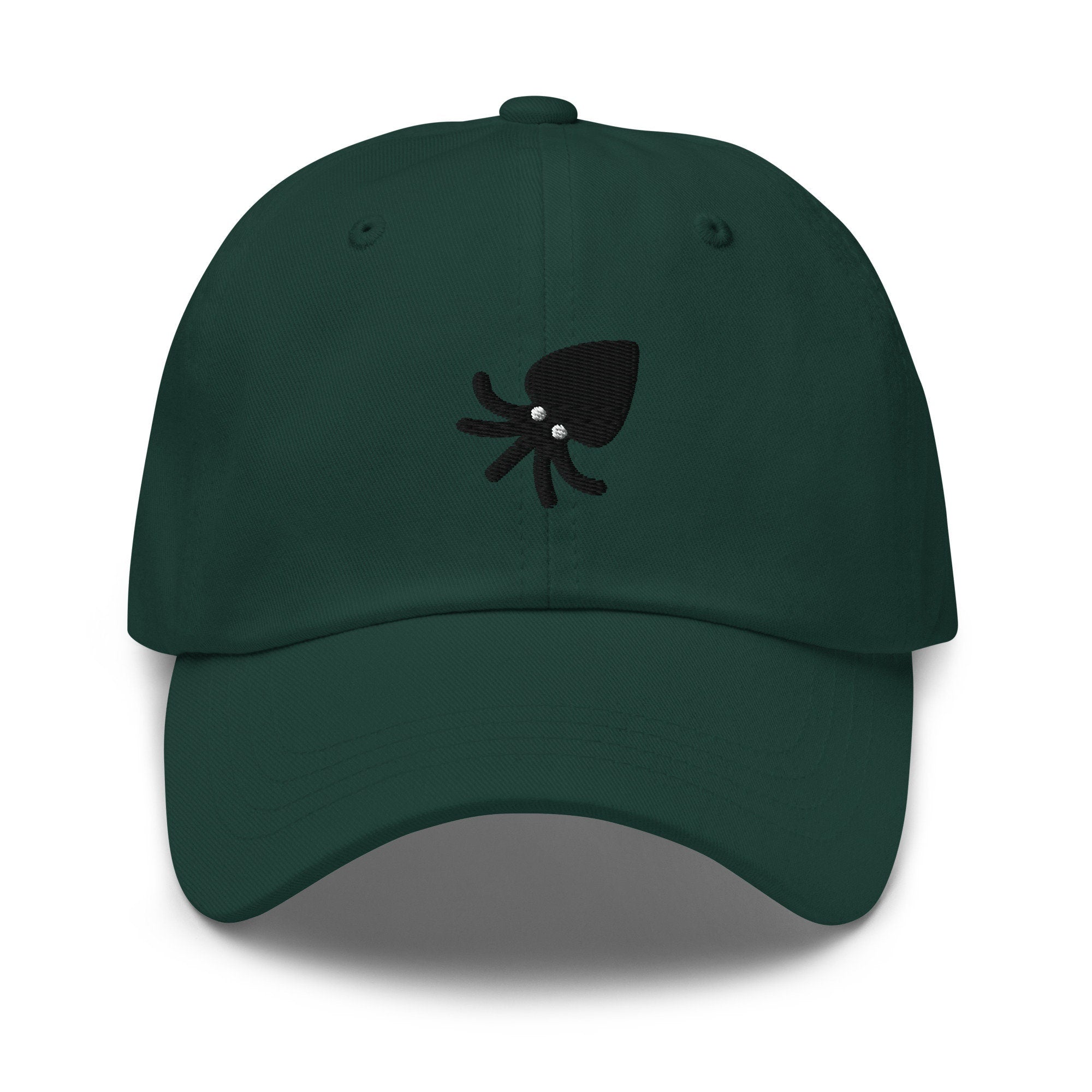 Squid Embroidered Dad Hat