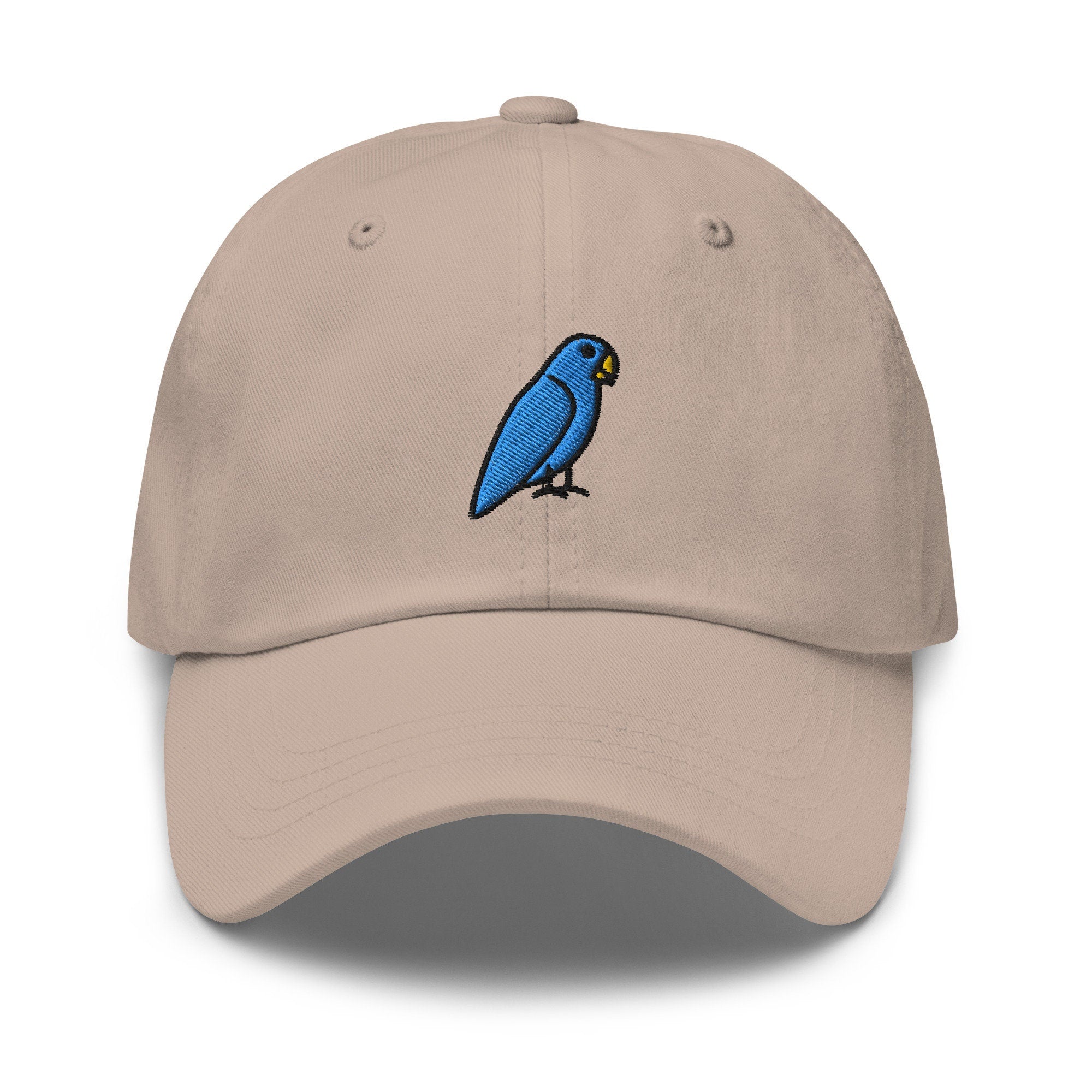 Bird Embroidered Dad Hat