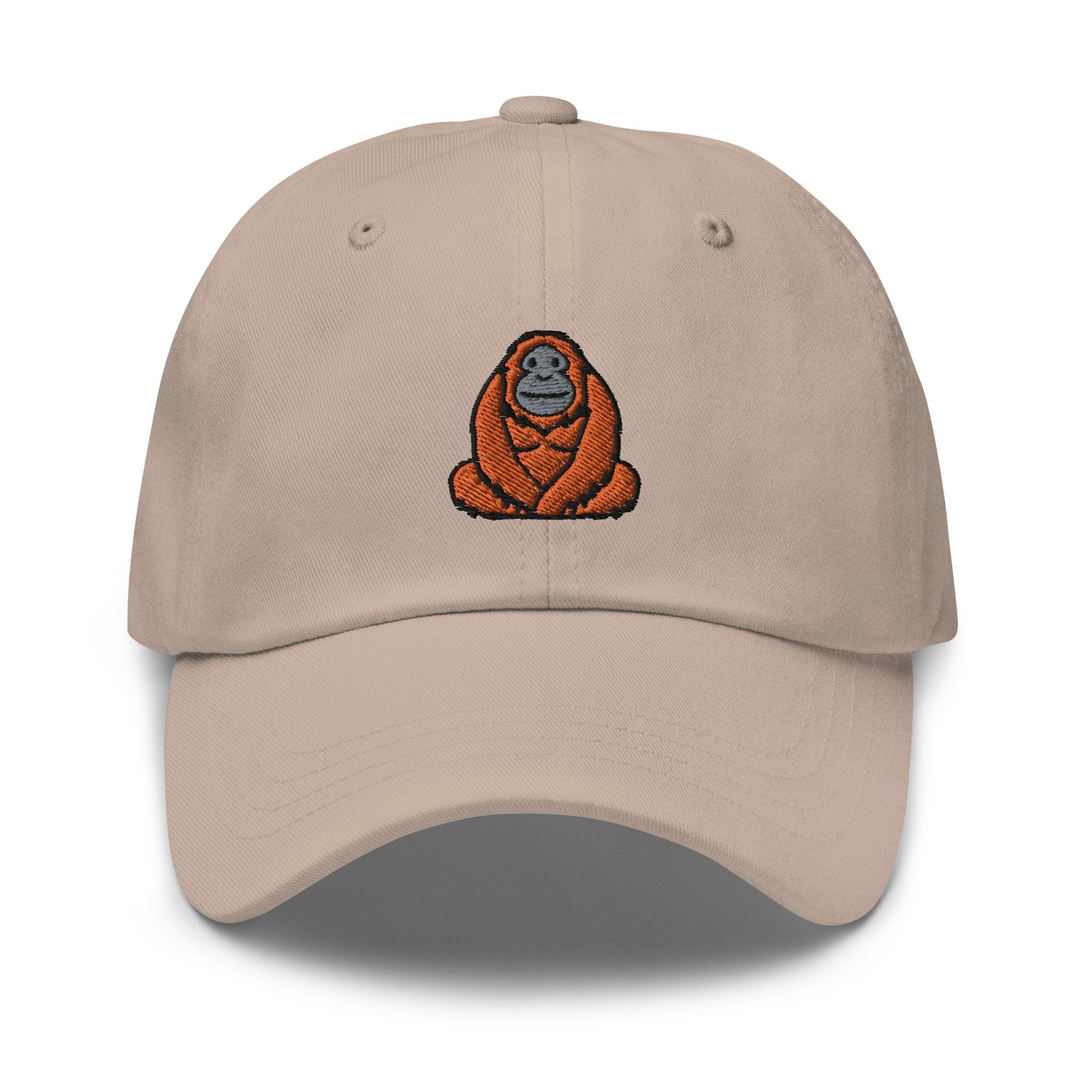 Orangutan Embroidered Dad Hat