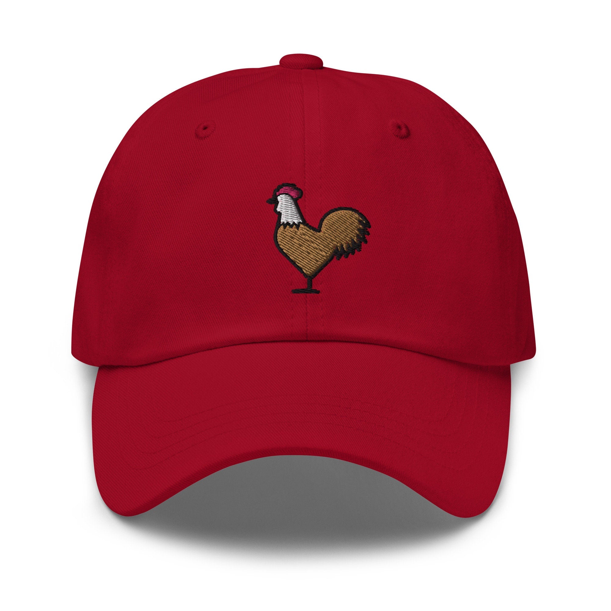 Rooster Embroidered Dad Hat