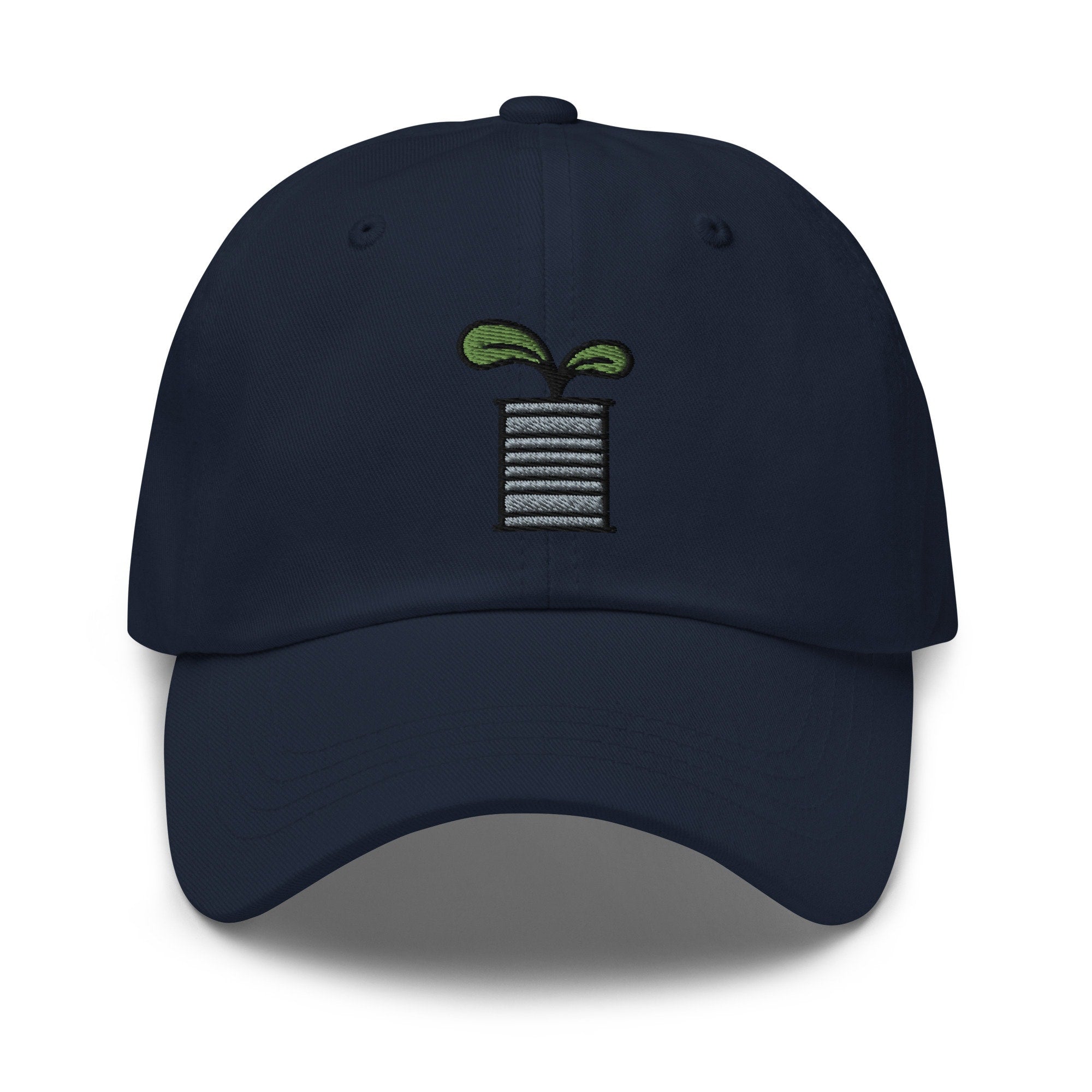 Tin Can Plant Embroidered Dad Hat