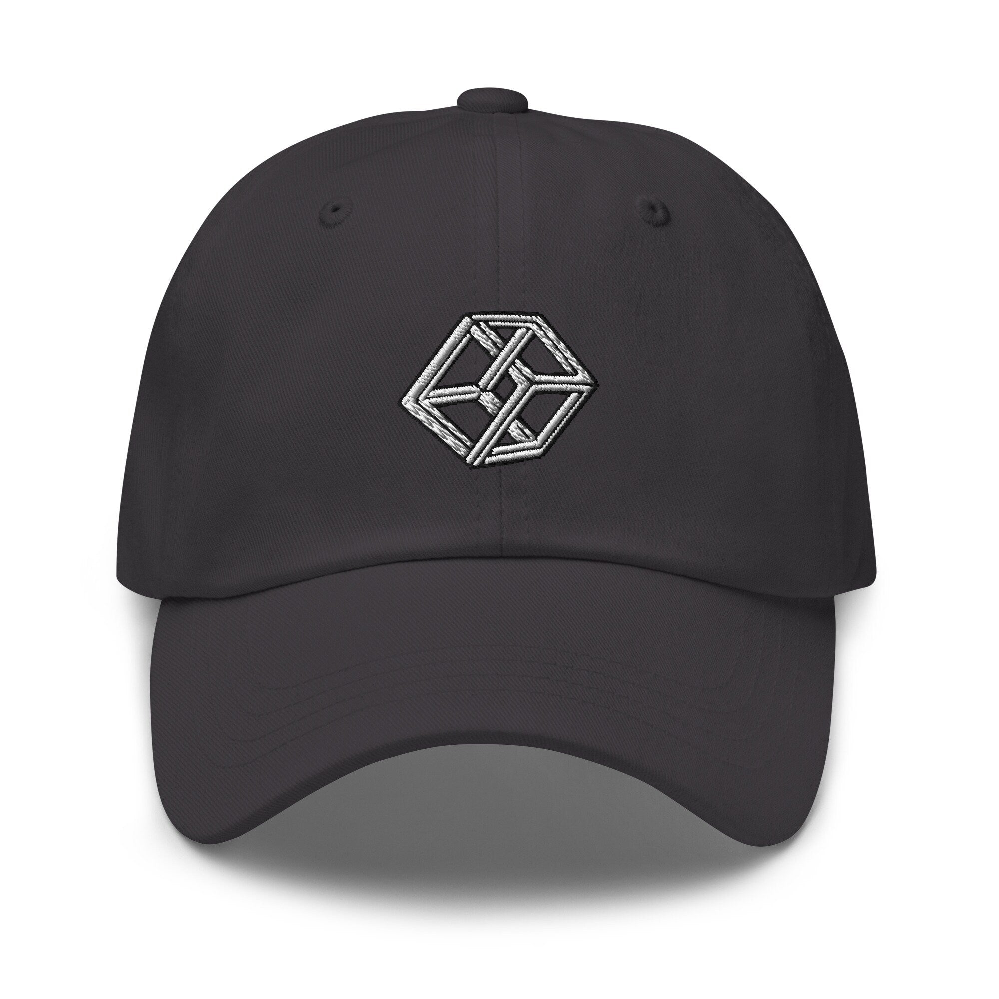 Optical Illusion Embroidered Dad Hat