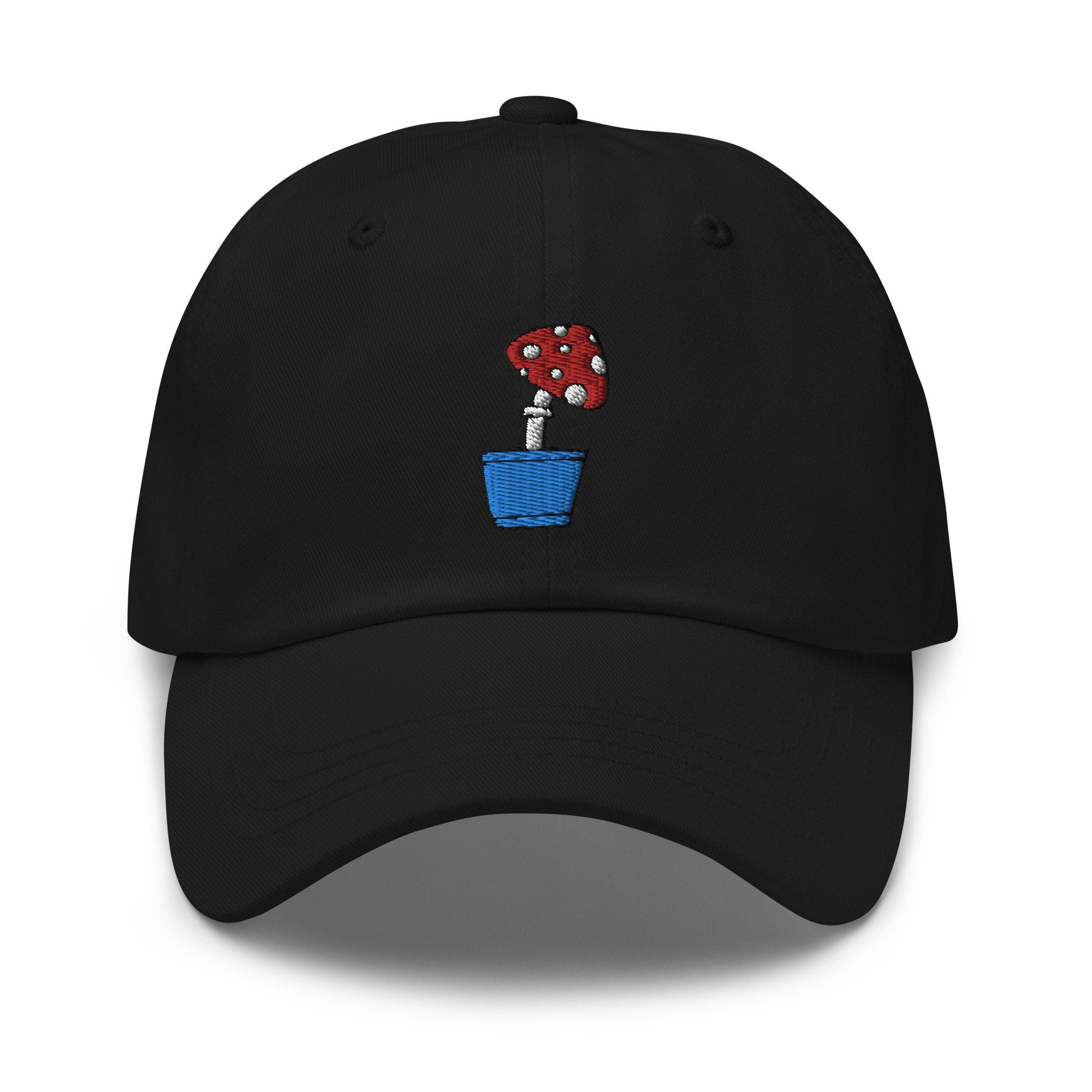 Mushroom Embroidered Dad Hat