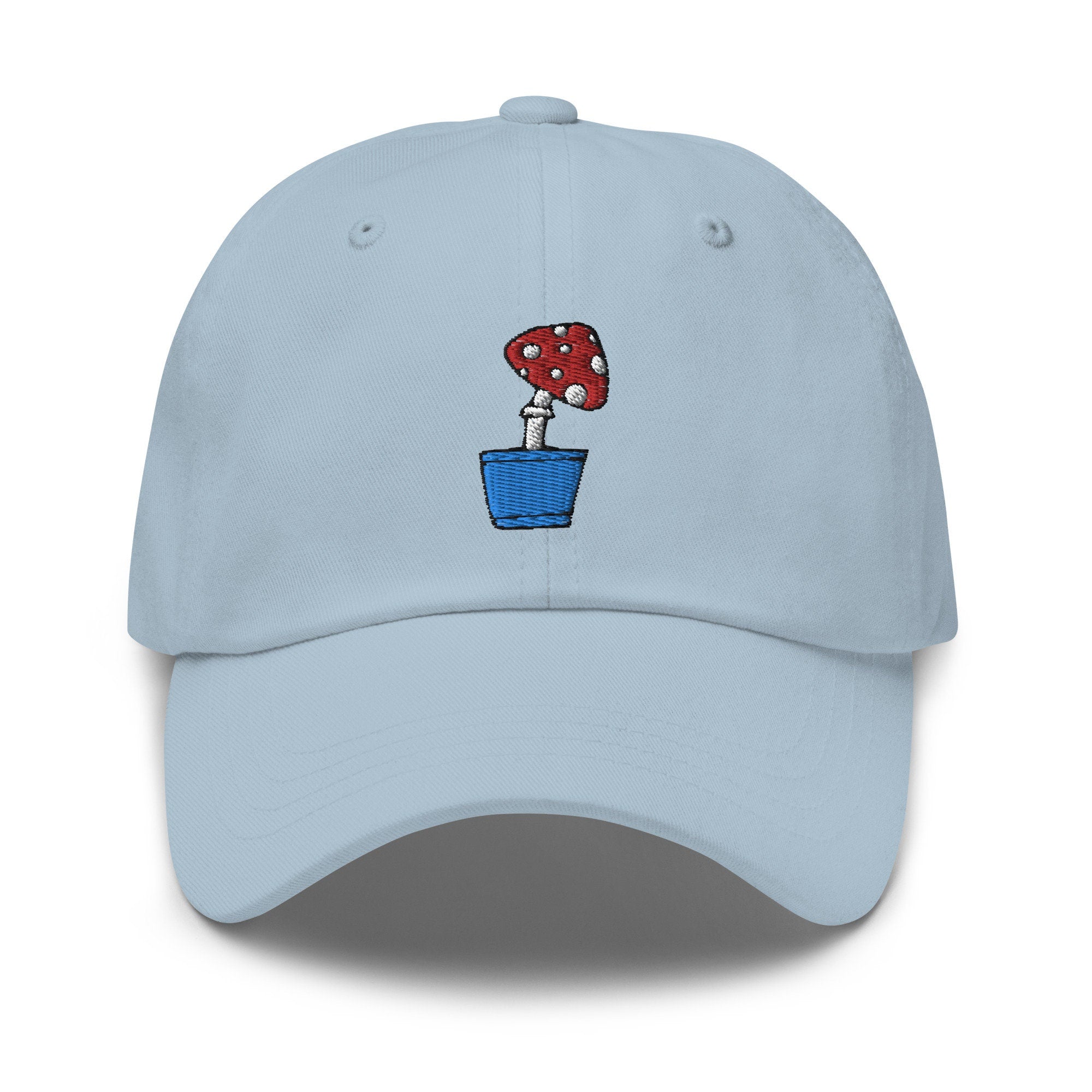 Mushroom Embroidered Dad Hat