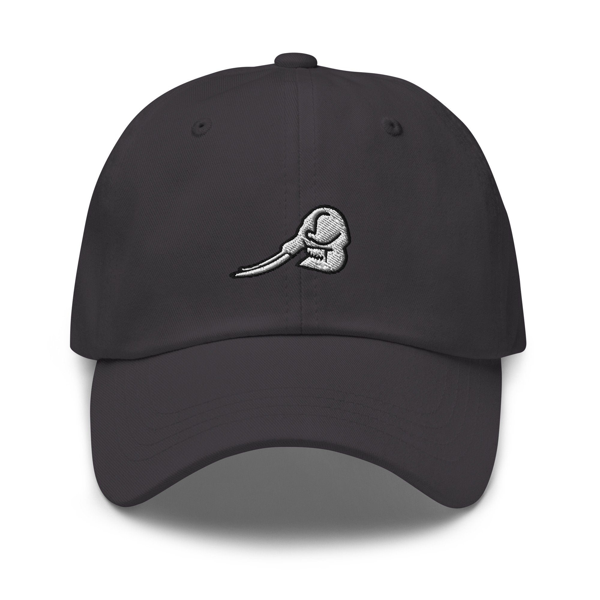 Elephant Skull Embroidered Dad Hat