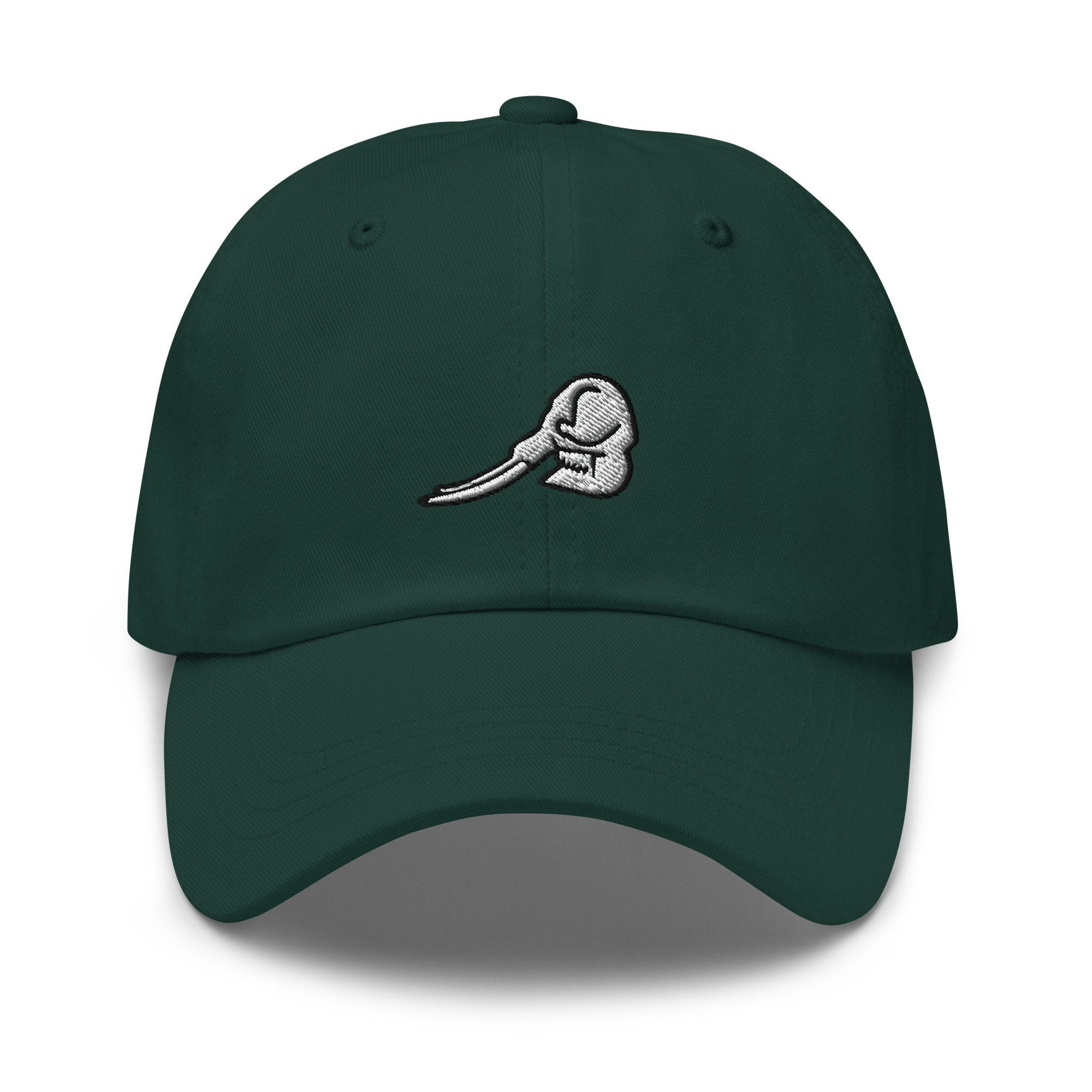 Elephant Skull Embroidered Dad Hat