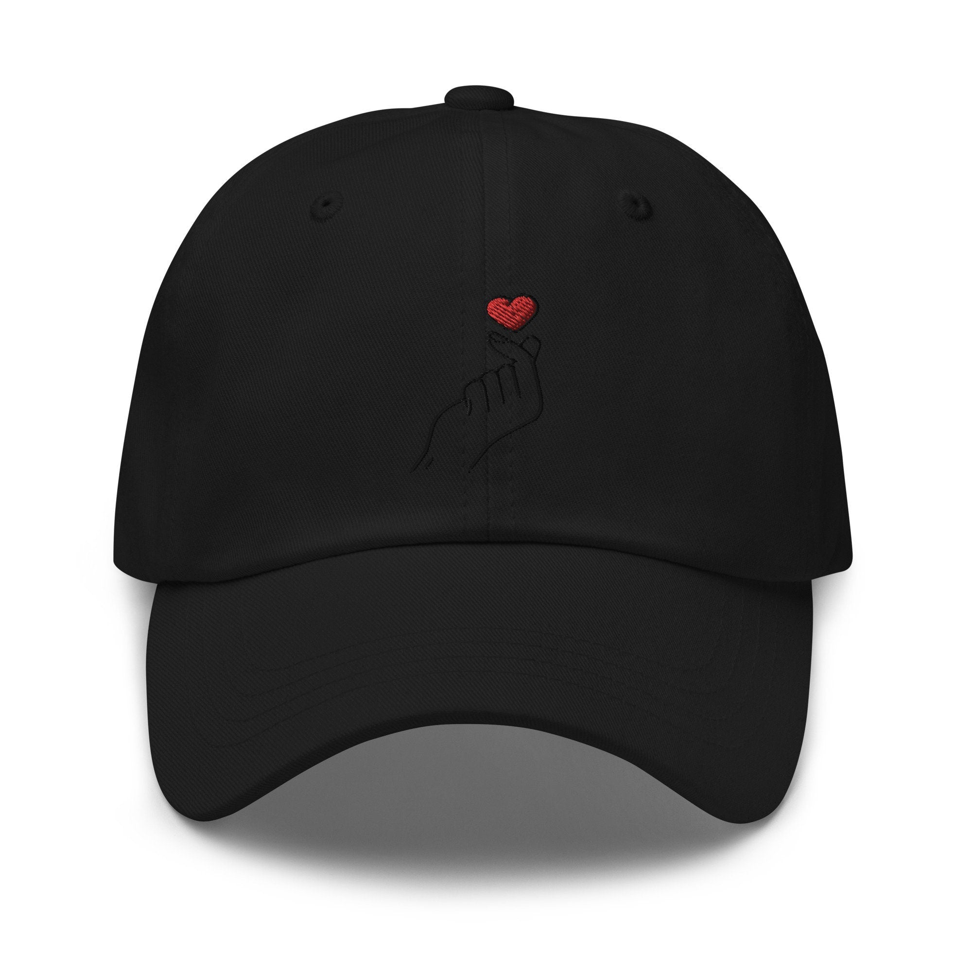 Snap Heart Embroidered Dad Hat