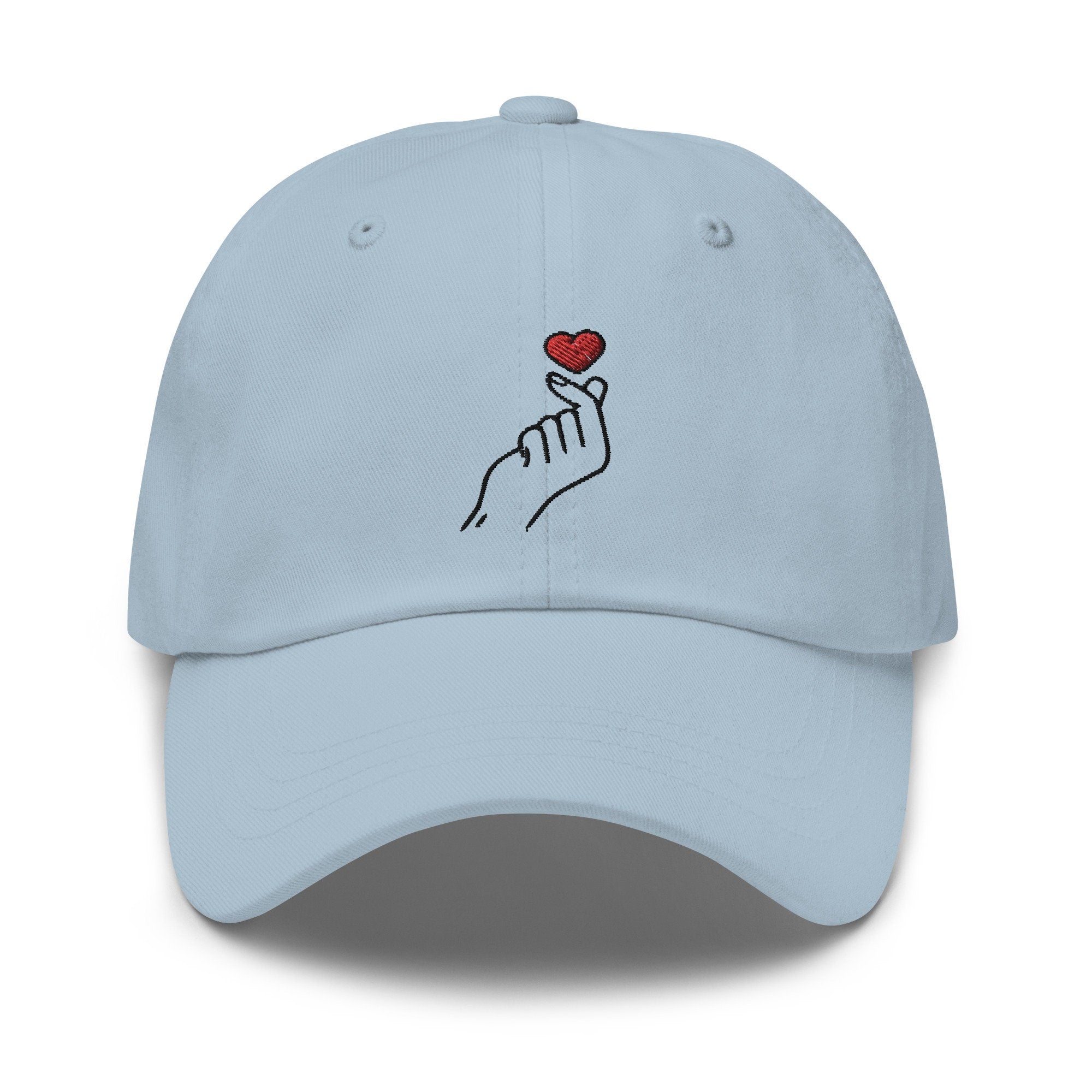 Snap Heart Embroidered Dad Hat