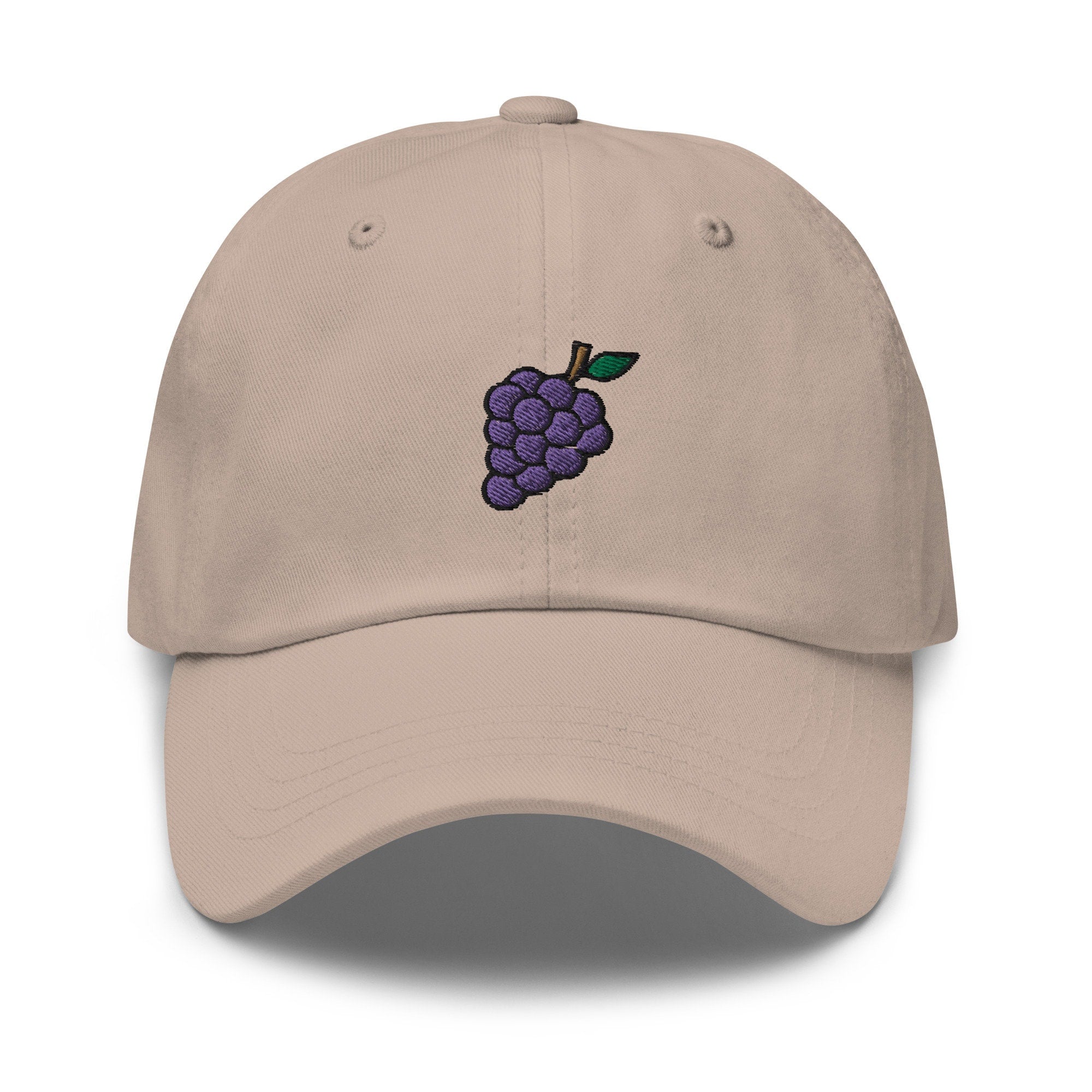 Grapes Embroidered Dad Hat