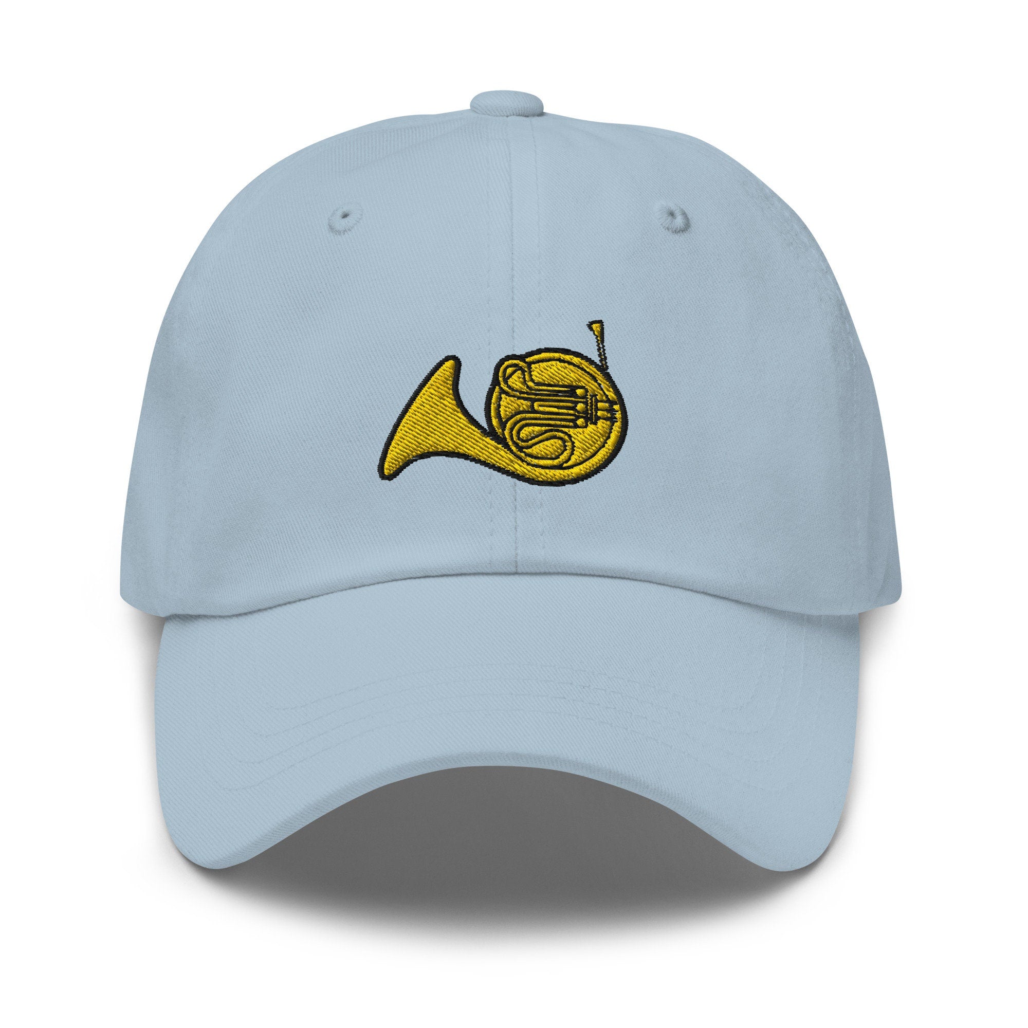 French Horn Embroidered Dad Hat