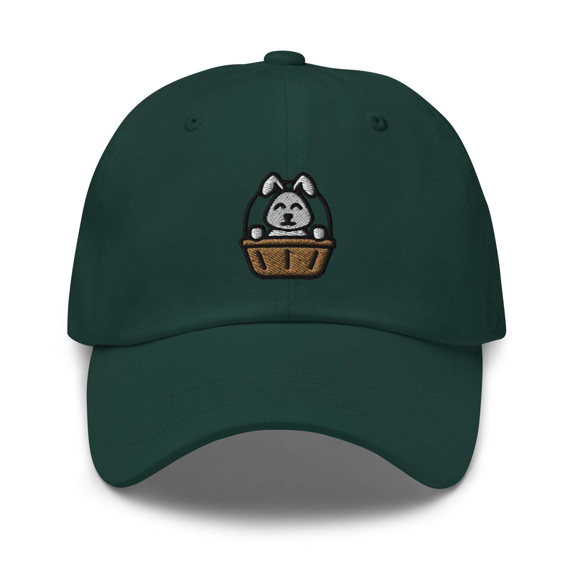 Easter Rabbit Embroidered Dad Hat