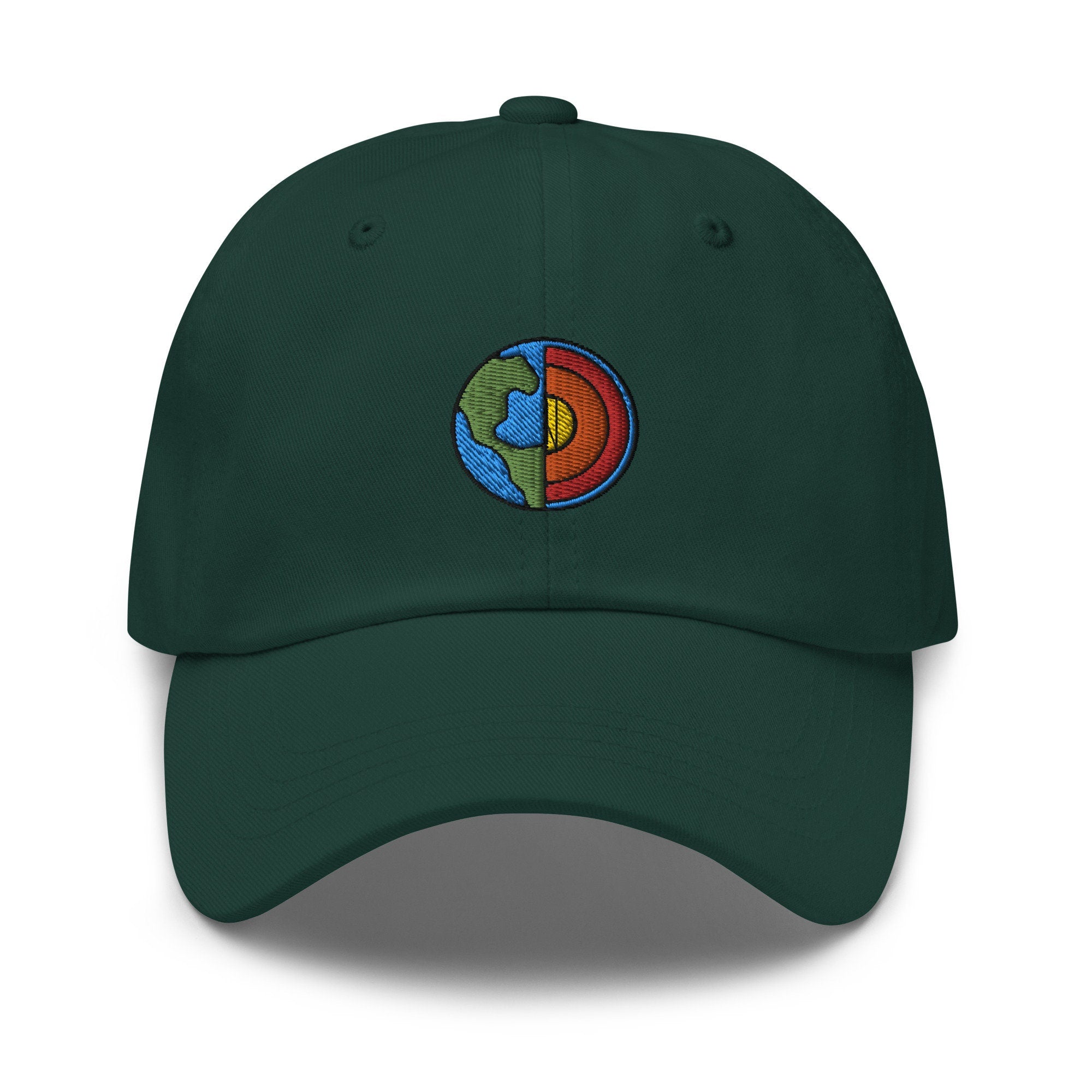 Earth Core Embroidered Dad Hat