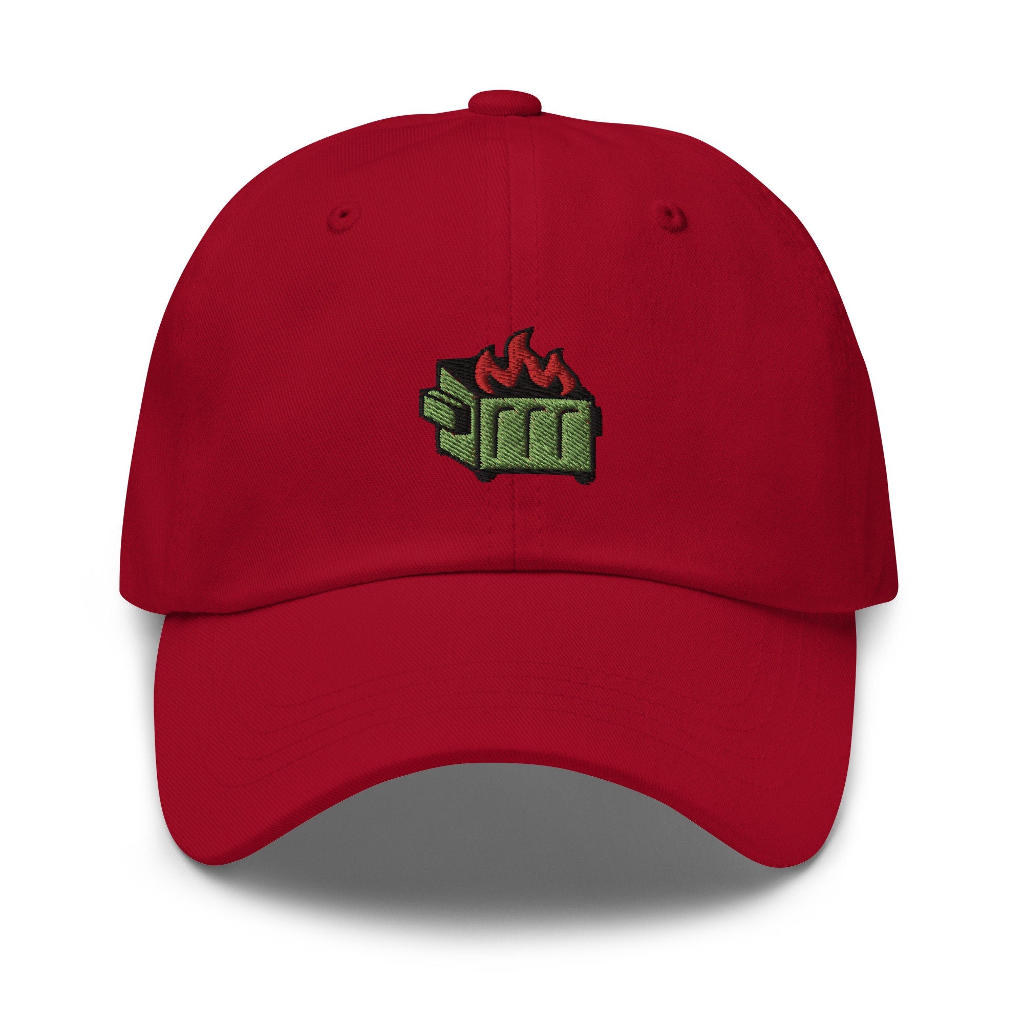 Dumpster Fire Embroidered Dad Hat