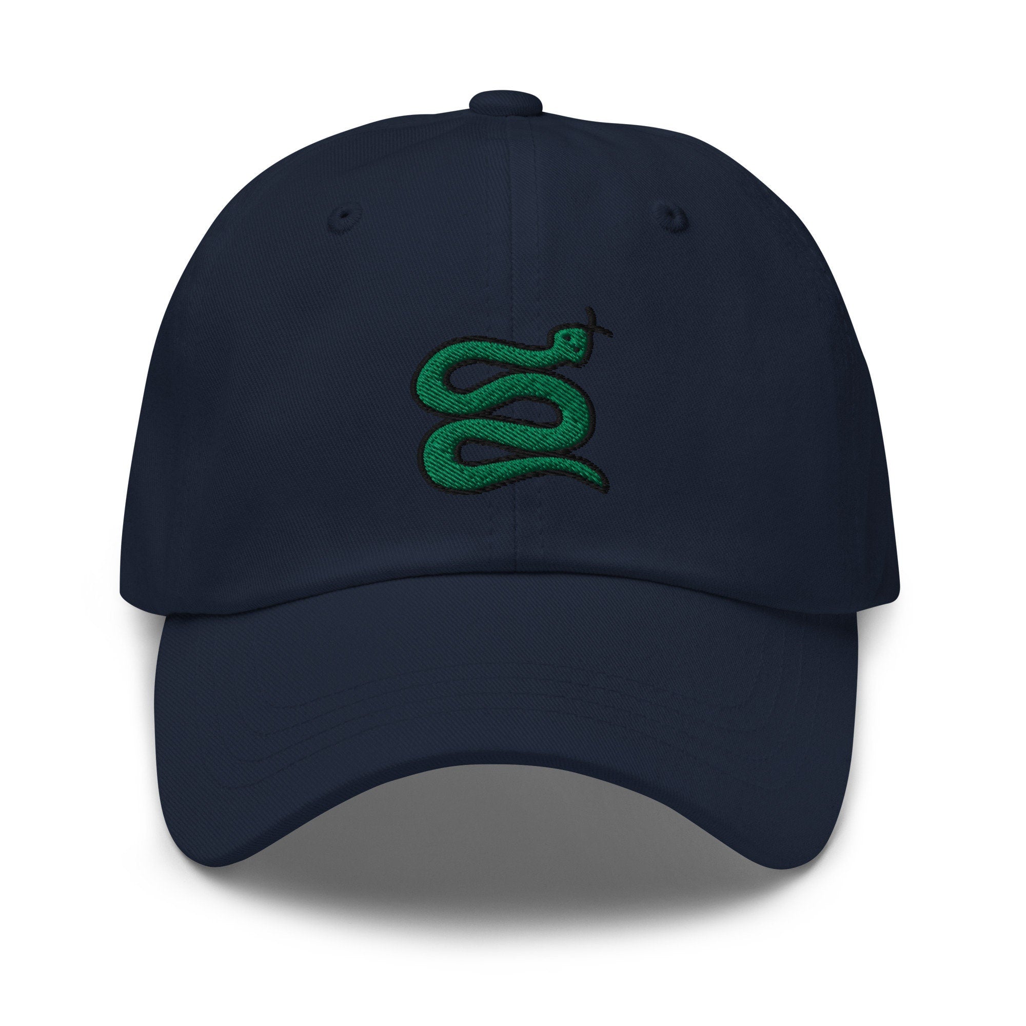 Snake Embroidered Dad Hat