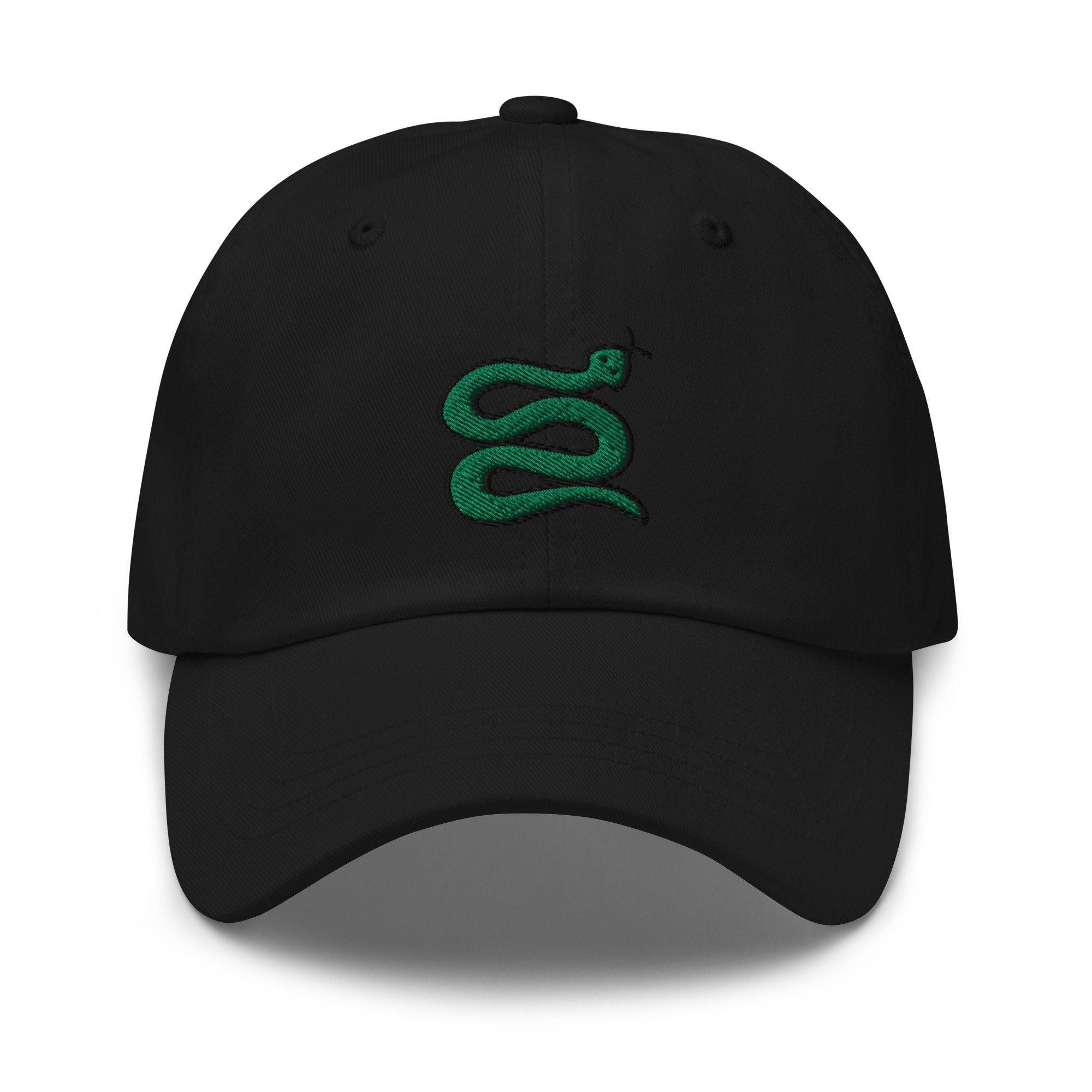 Snake Embroidered Dad Hat