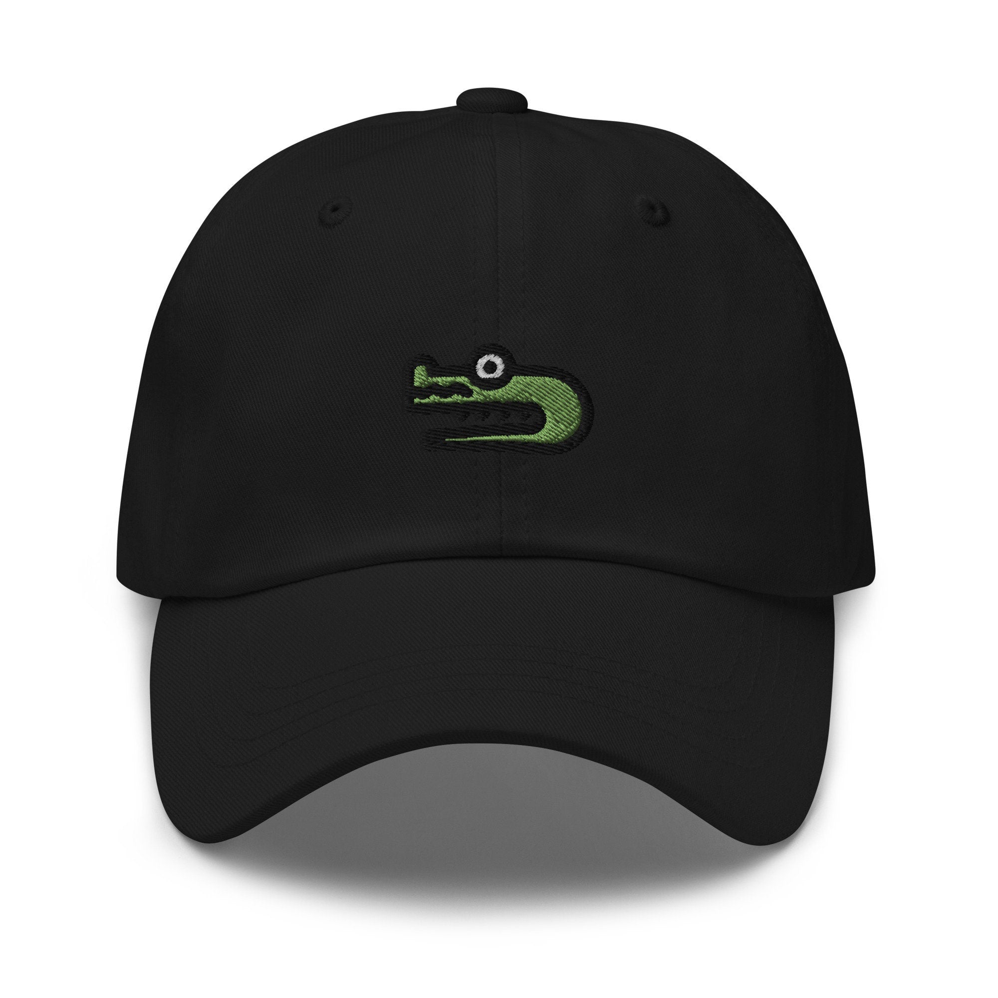 Crocodile Embroidered Dad Hat
