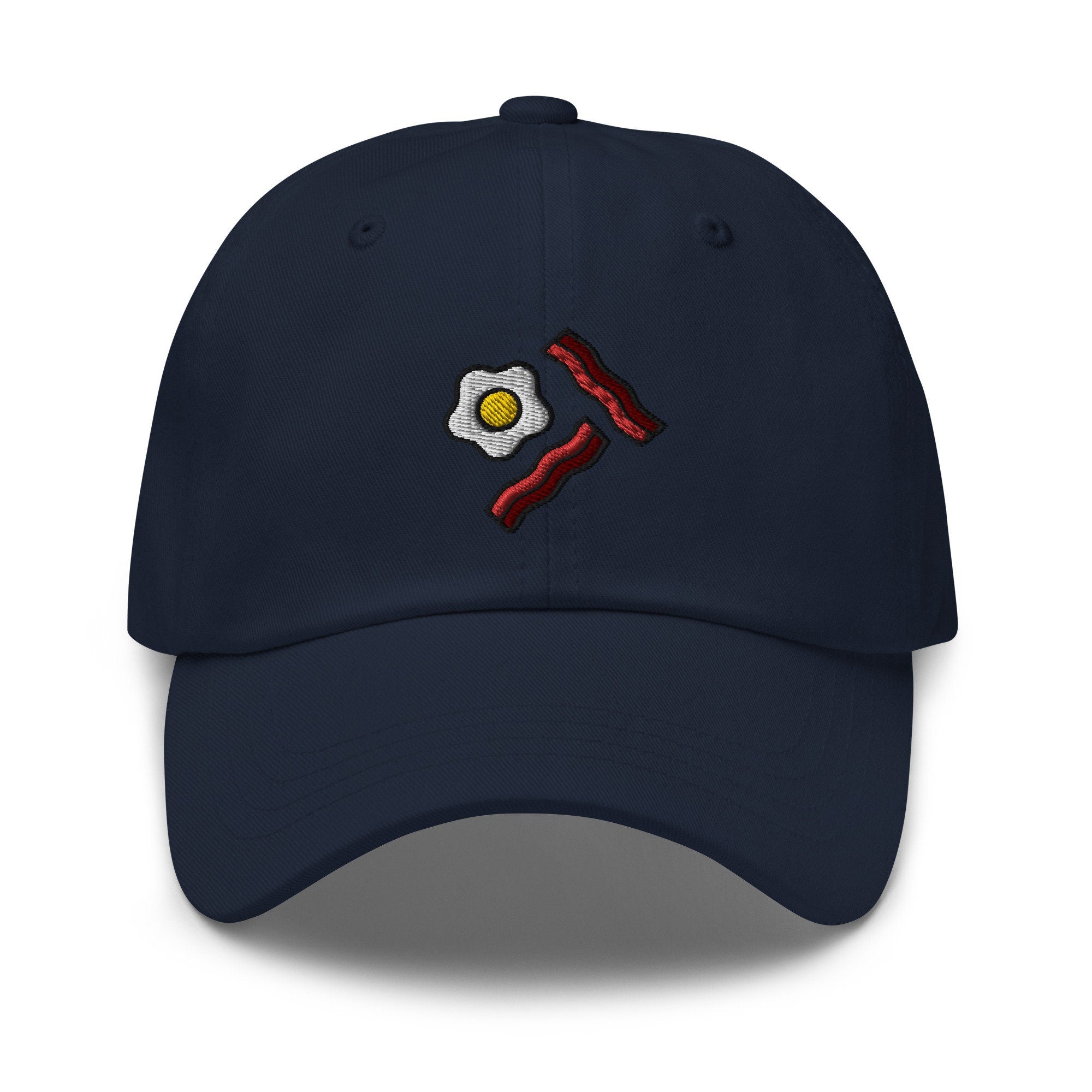 Bacon and Eggs Embroidered Dad Hat