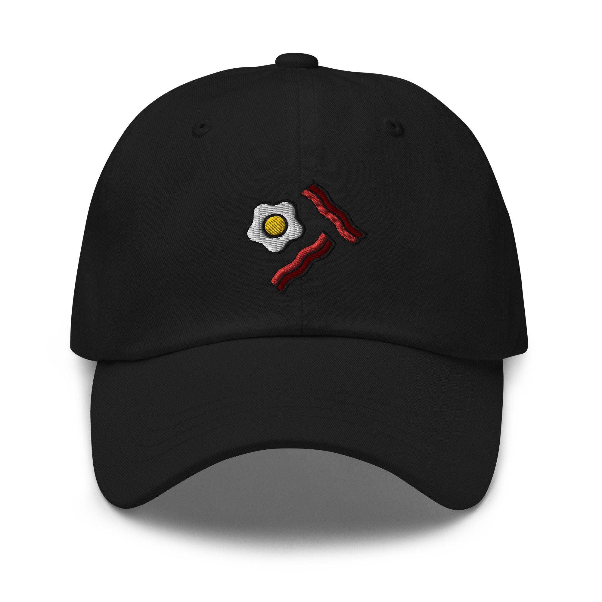 Bacon and Eggs Embroidered Dad Hat