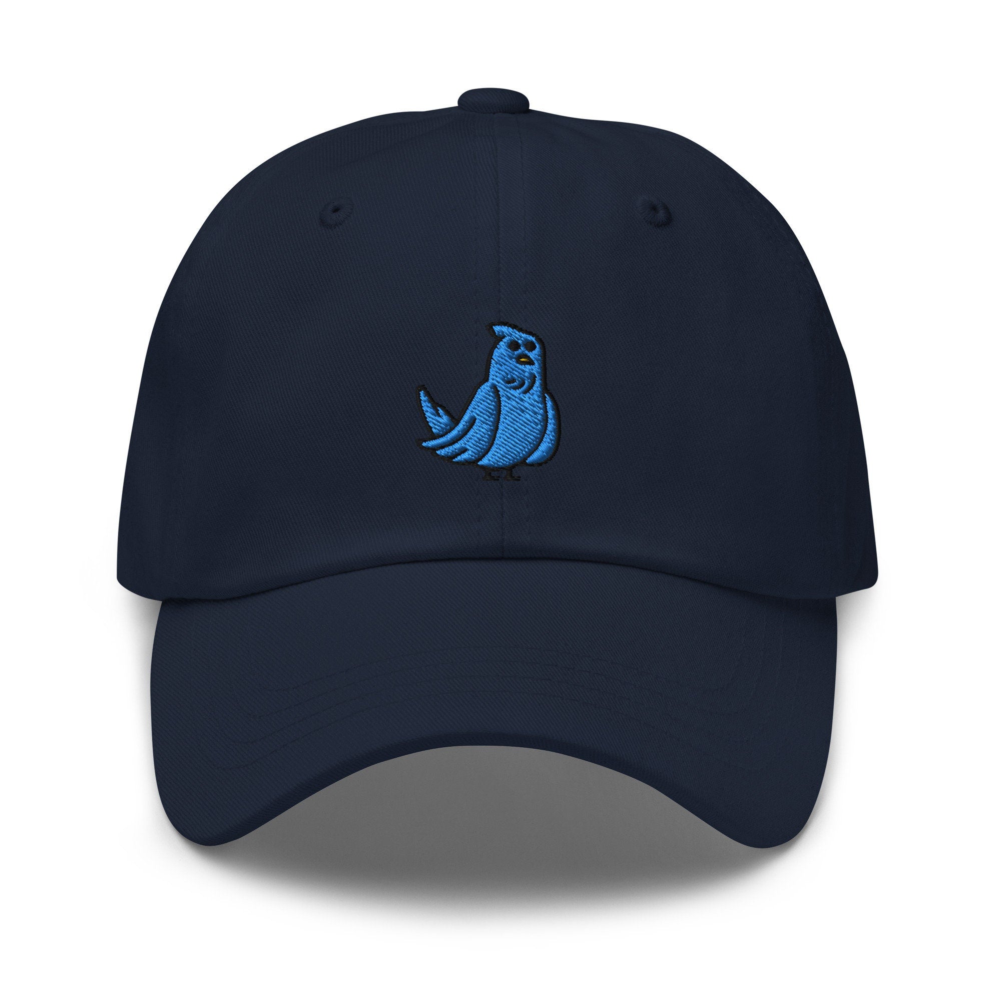 Bird Embroidered Dad Hat