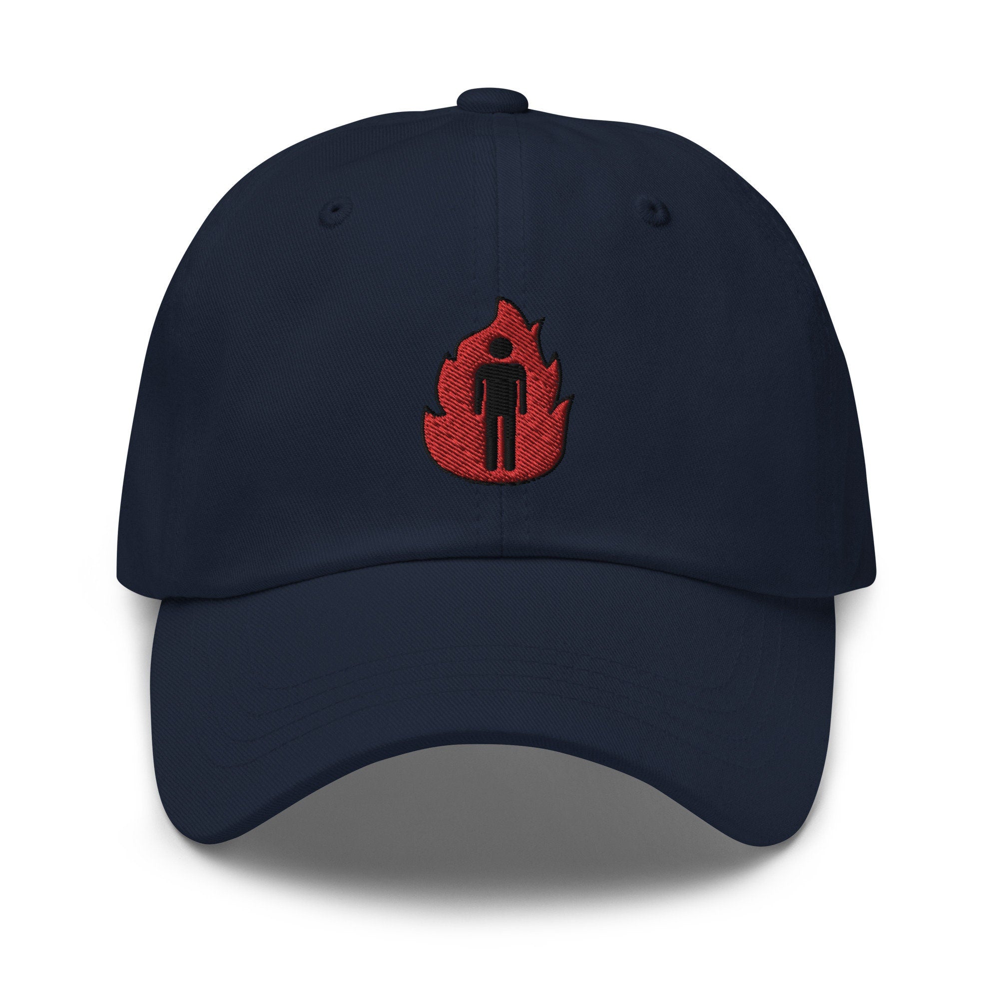 Man on Fire Embroidered Dad Hat