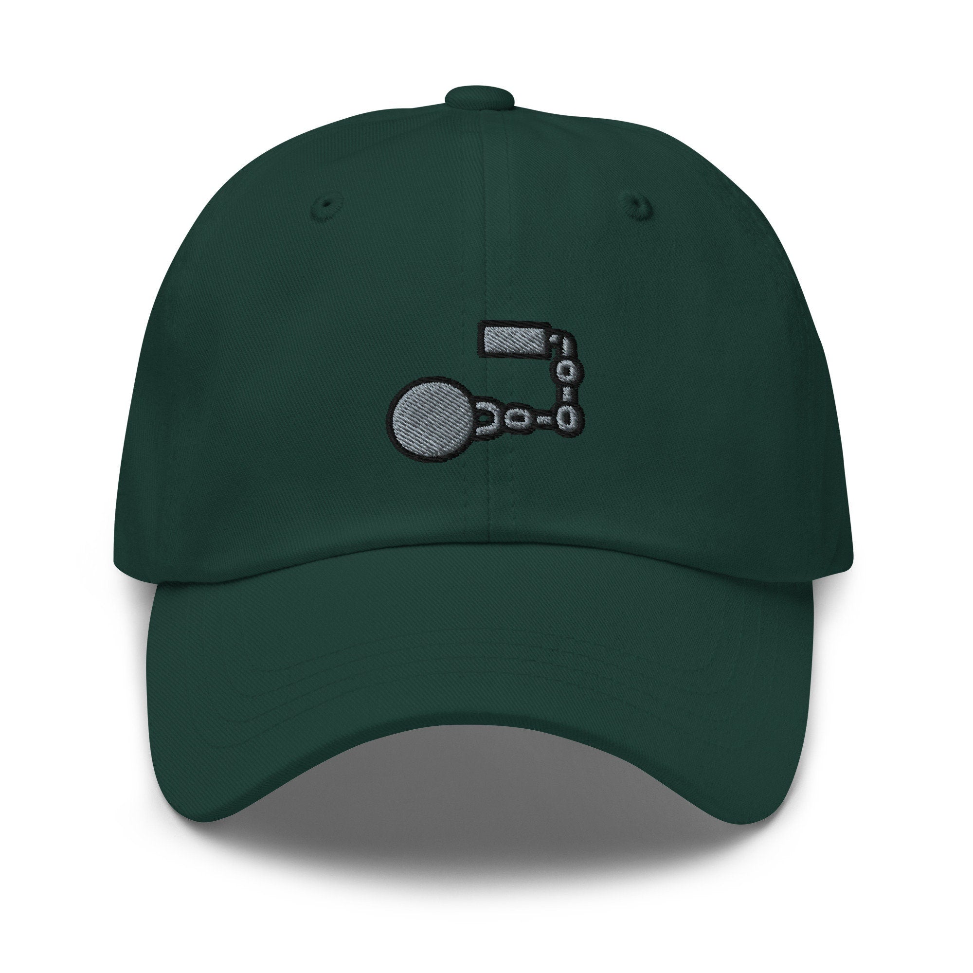 Ball and Chain Embroidered Dad Hat