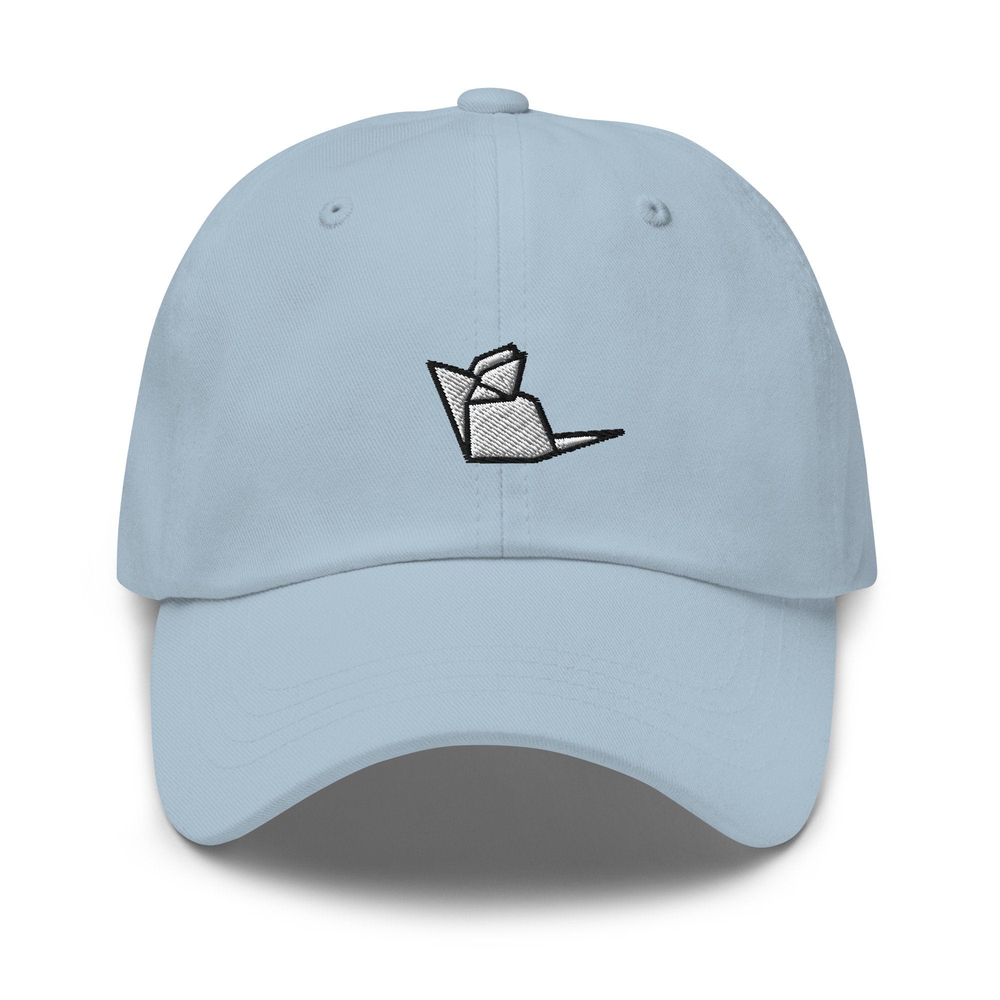 Origami Mouse Embroidered Dad Hat