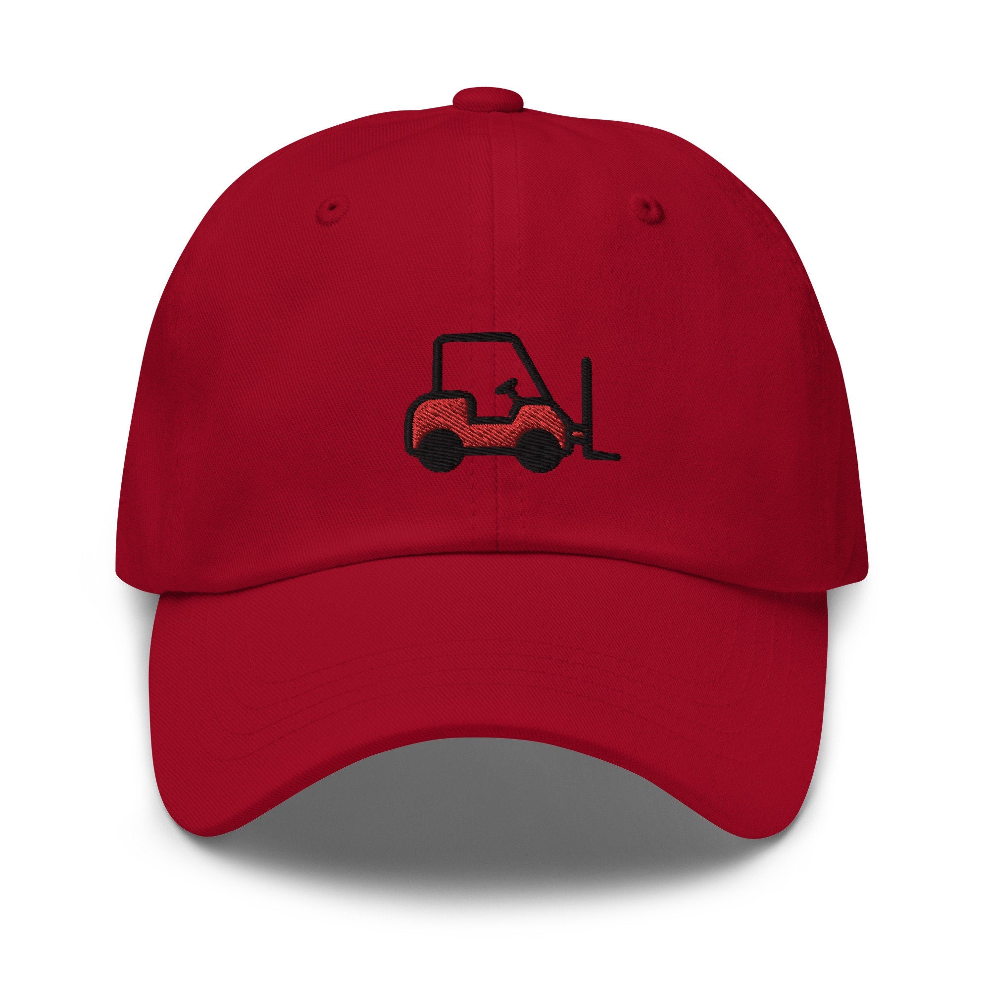 Fork Lift Embroidered Dad Hat