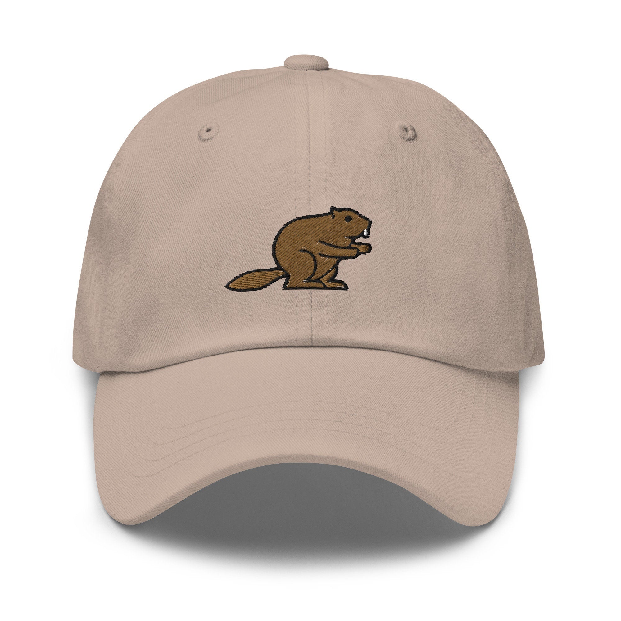 Beaver Embroidered Dad Hat