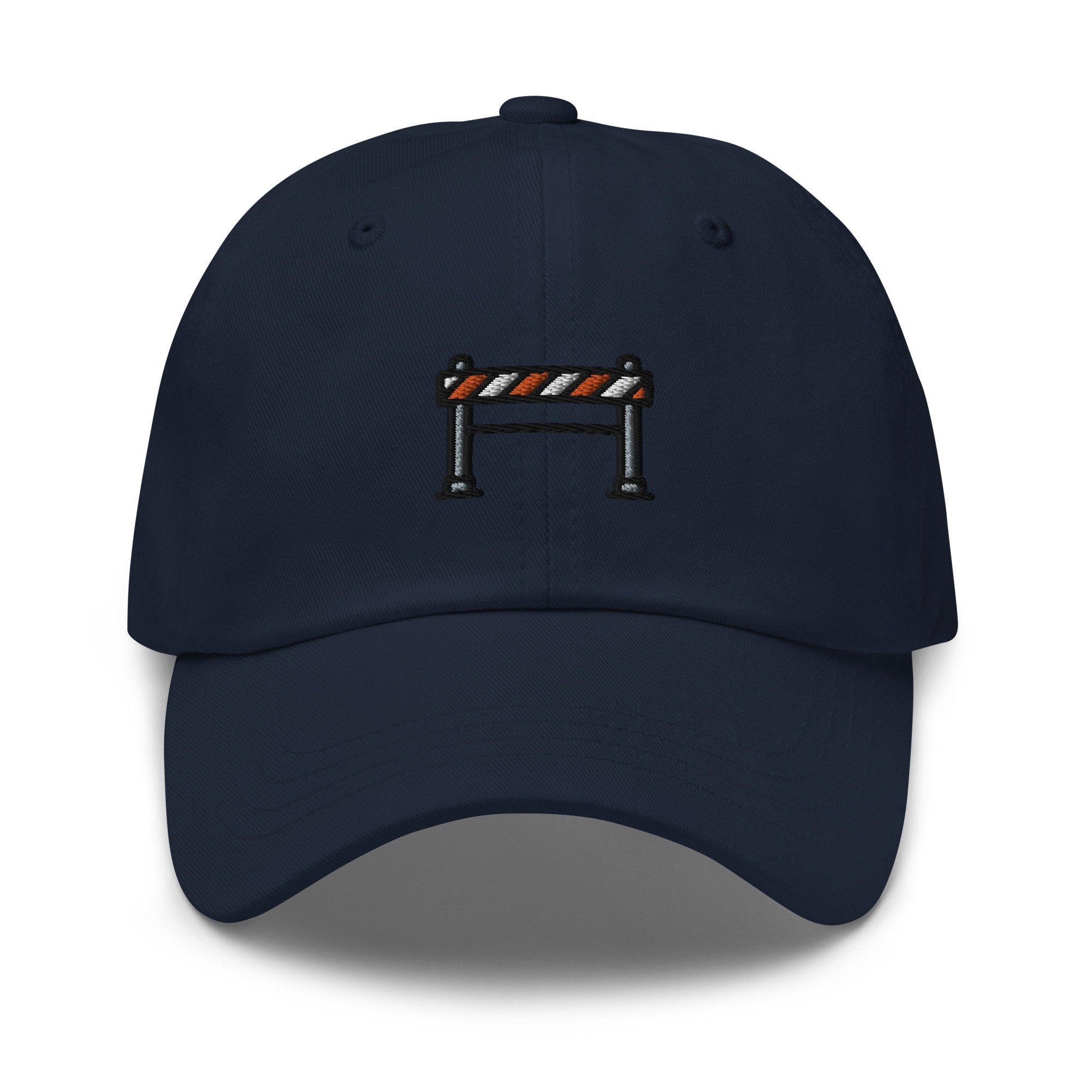 Traffic Barrier Embroidered Dad Hat