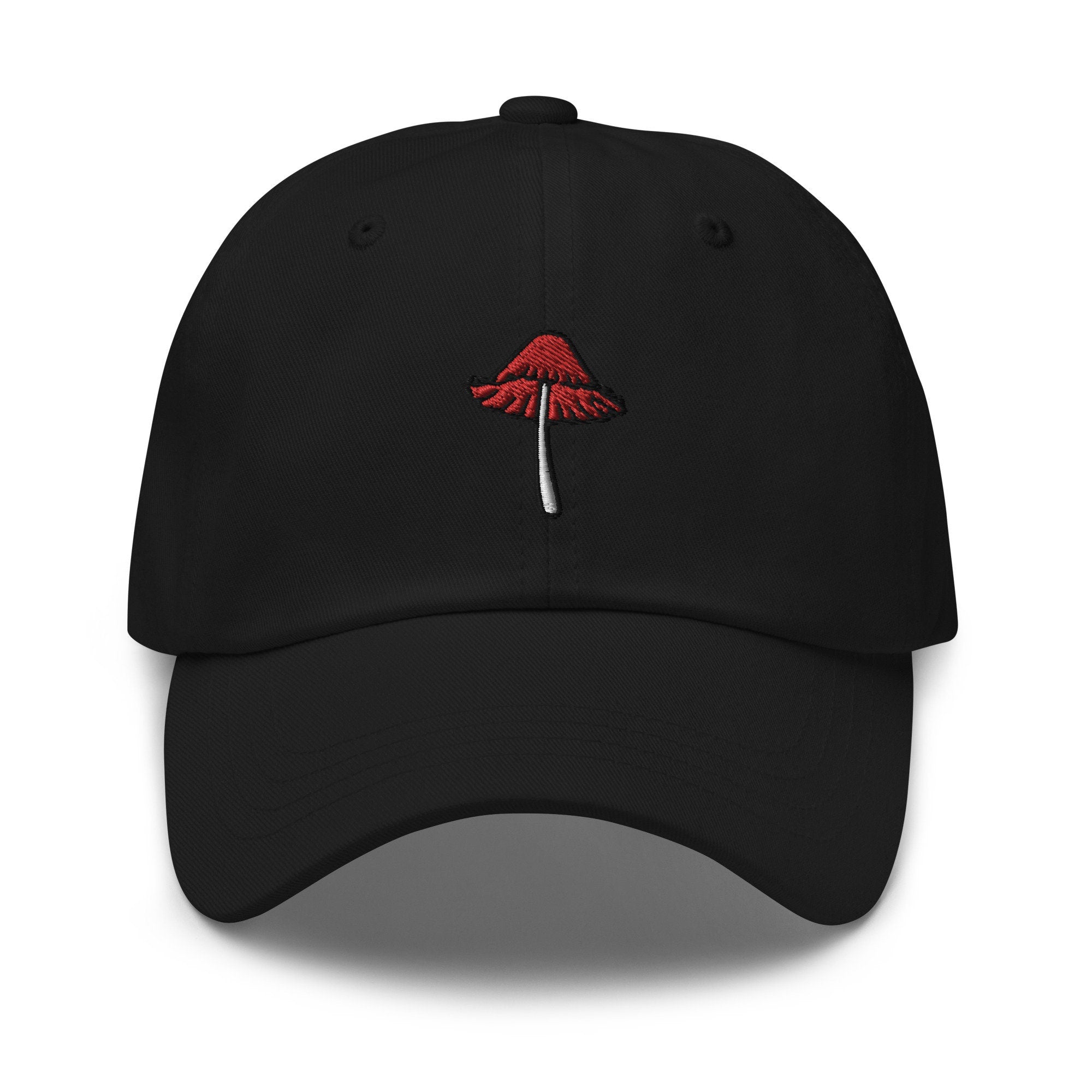 Mushroom Embroidered Dad Hat