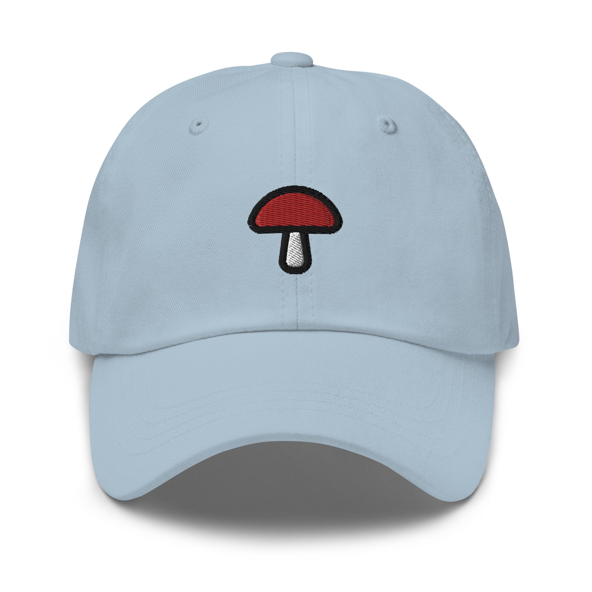 Mushroom Embroidered Dad Hat